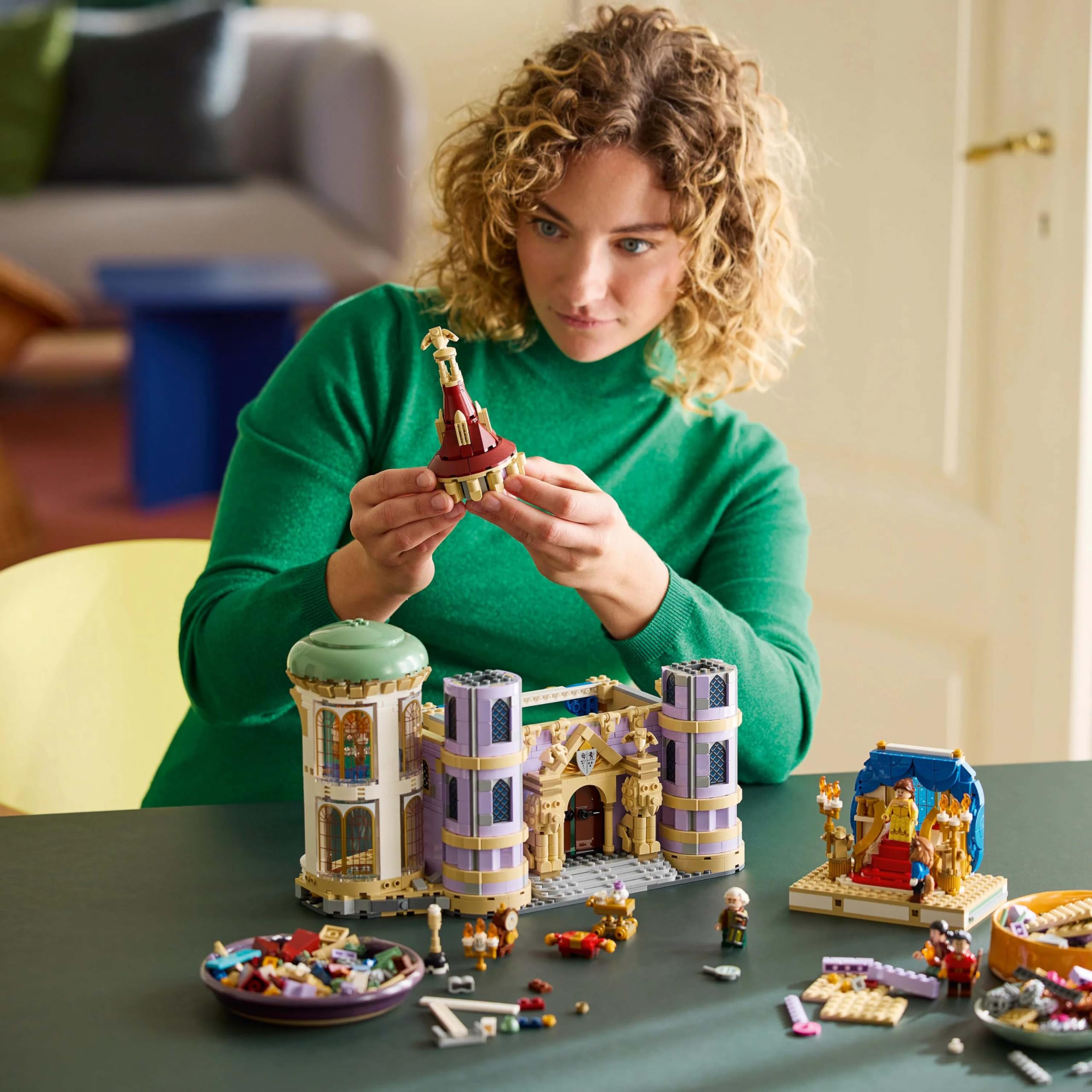 43263 LEGO Disney Princess Güzel ve Çirkin Şatosu : Amazon.com.tr