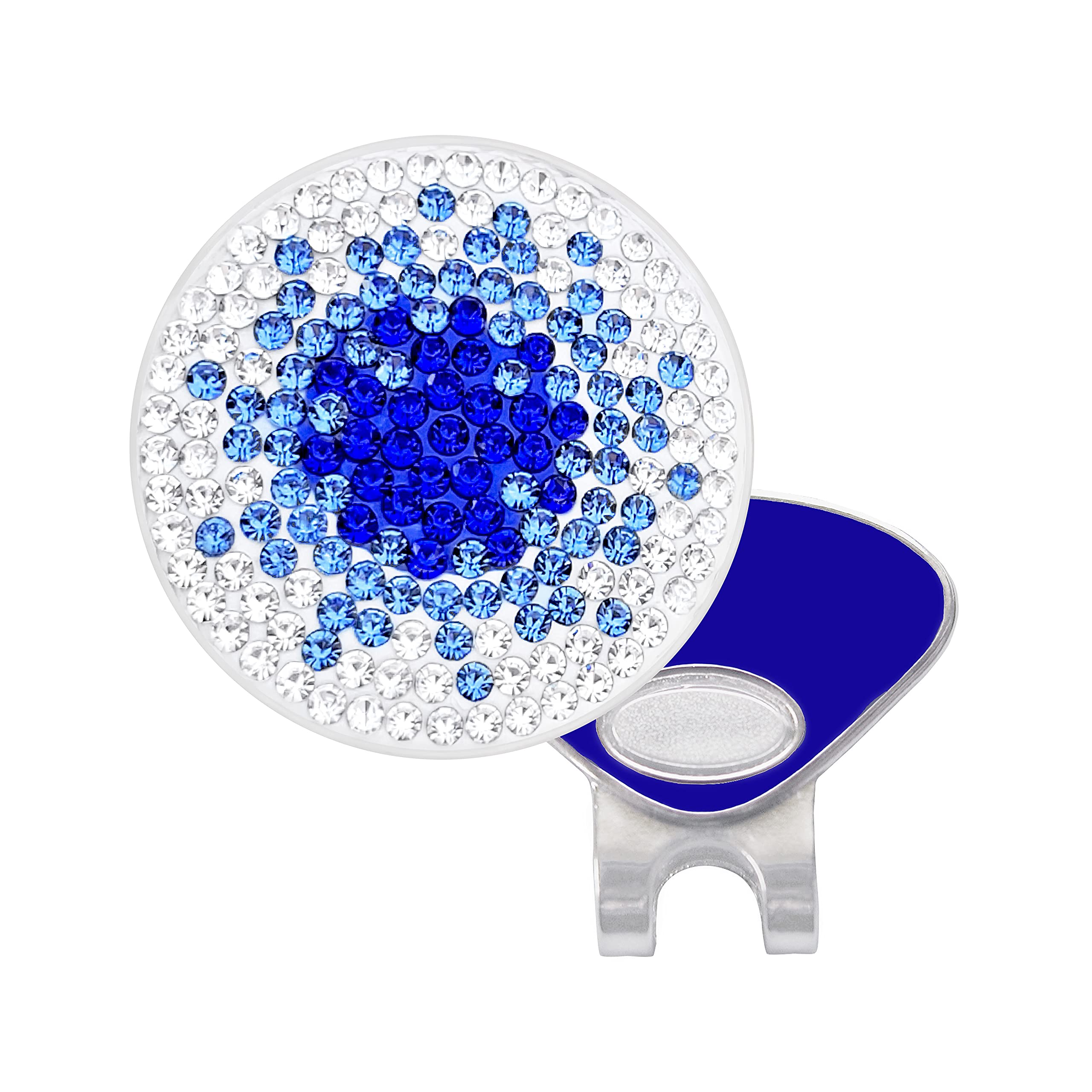 Navika Paris at Night Micro Pave Crystal Ball Marker with Hat Clip