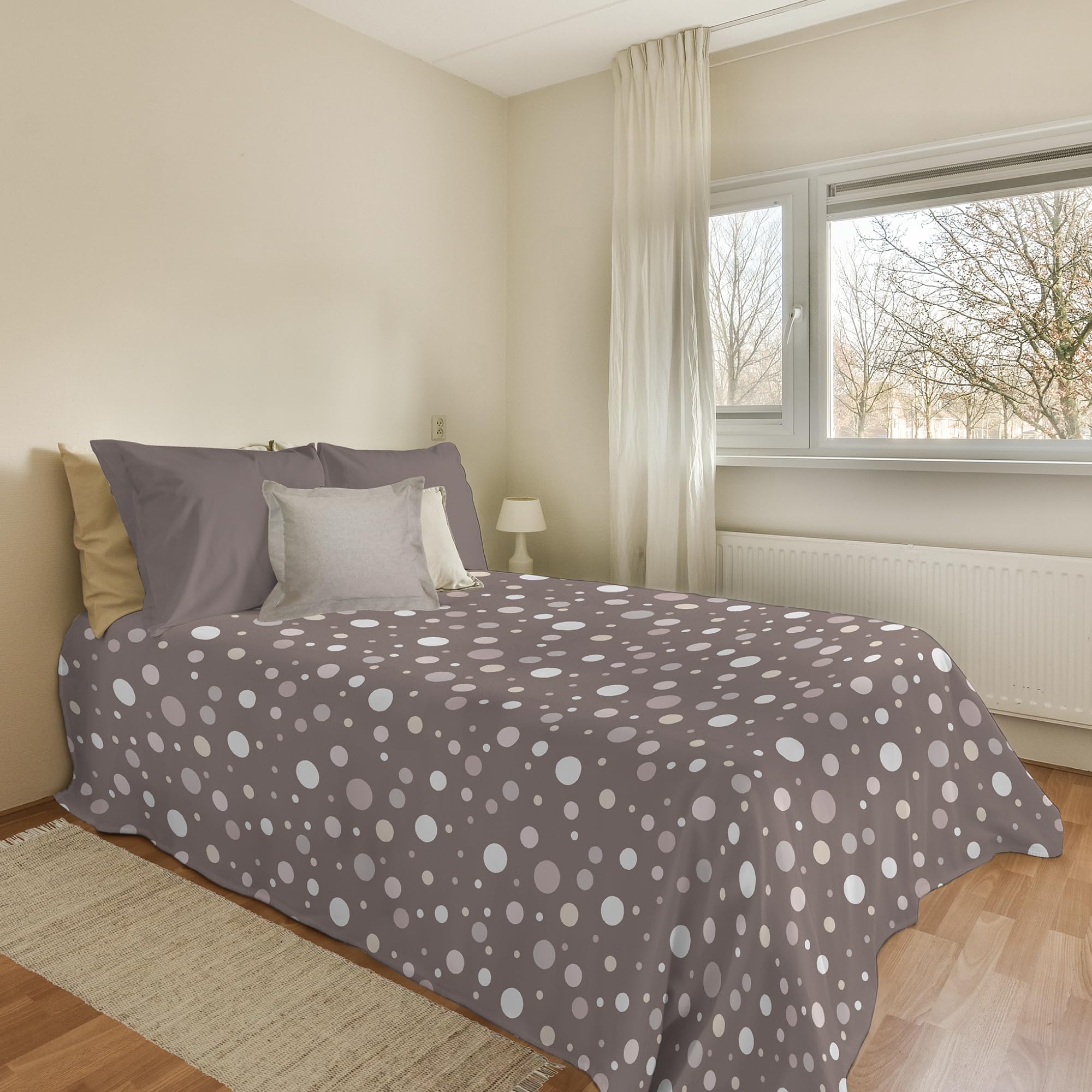 PENSIERI DELICATI Sprei 170 x 280 cm, eenpersoonslaken 100% katoen