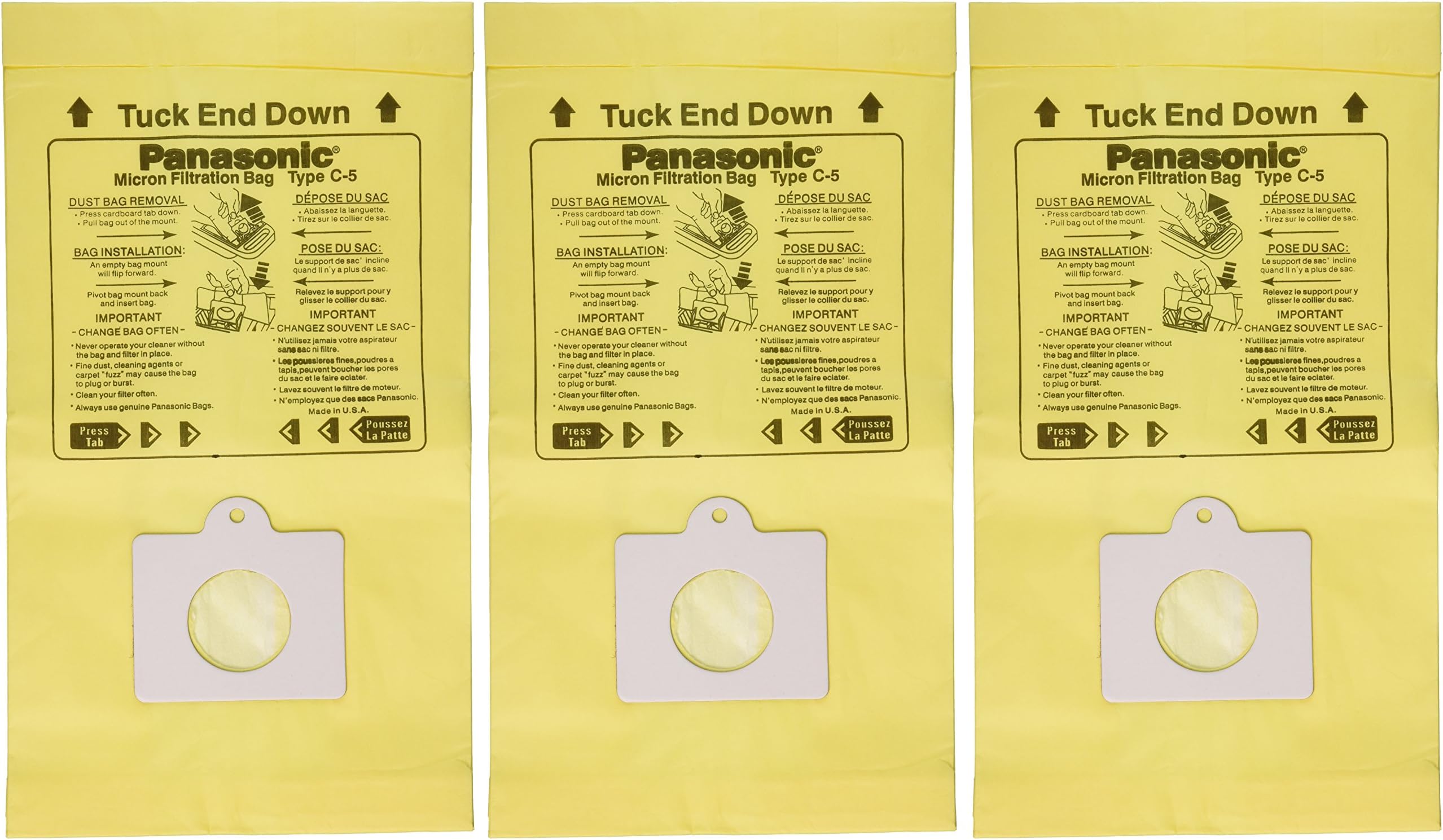 - Panasonic Vacuum Bag, Type C-5