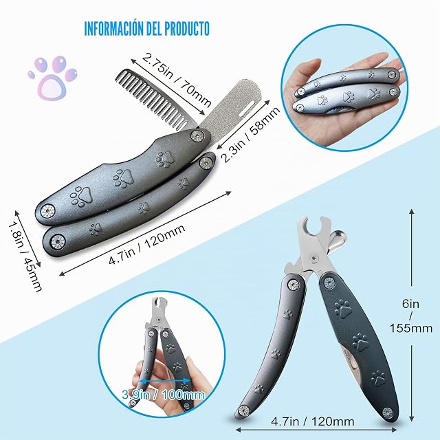 Foto 2 de 8 de El mejor cortaúñas para perros sensibles a la ansiedad, cortaúñas para perros más suaves y afilados