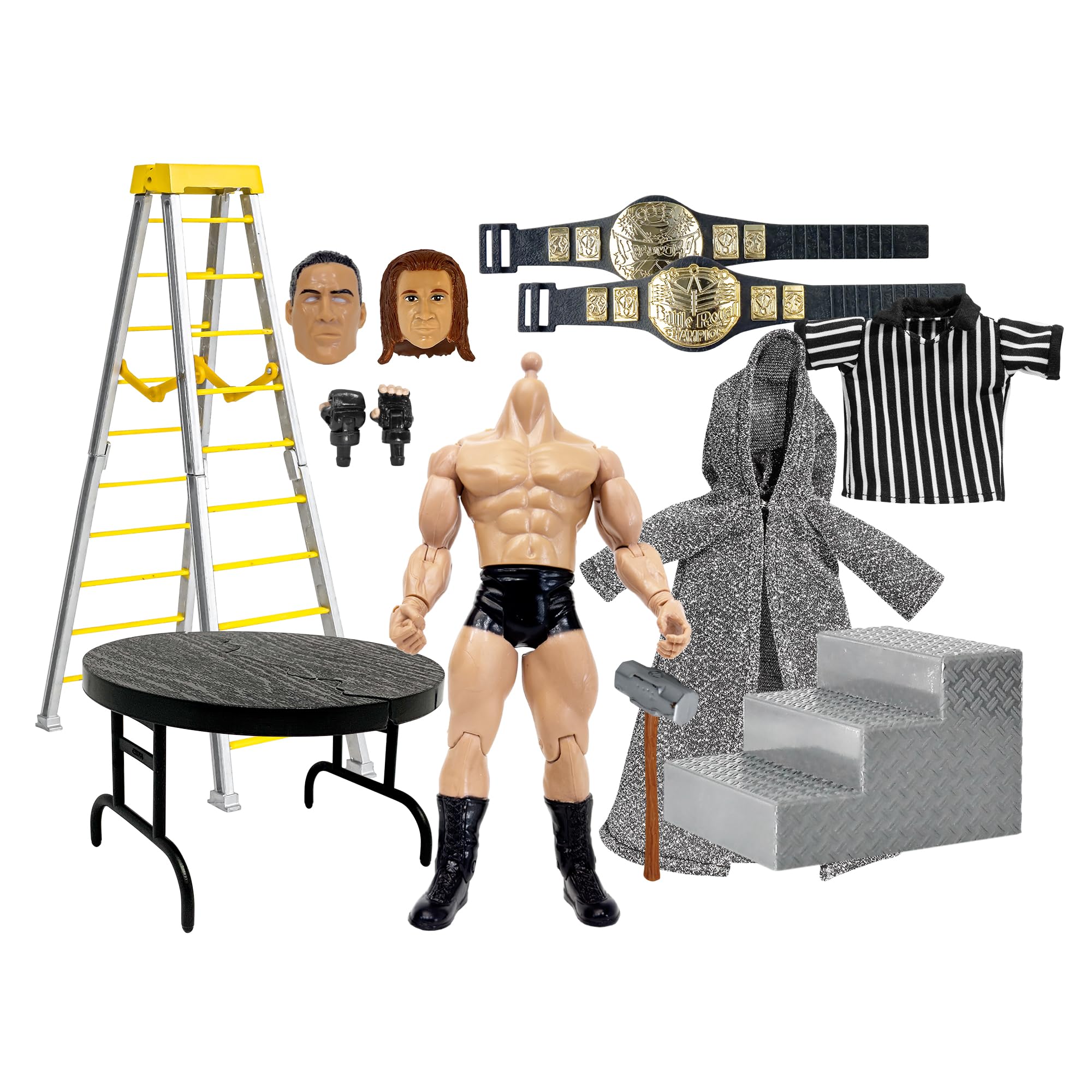 WWE マテル　エリート　スーパーストロング・マシン　カスタムフィギュア WWE マテル エリート スーパーストロング・マシン カスタム