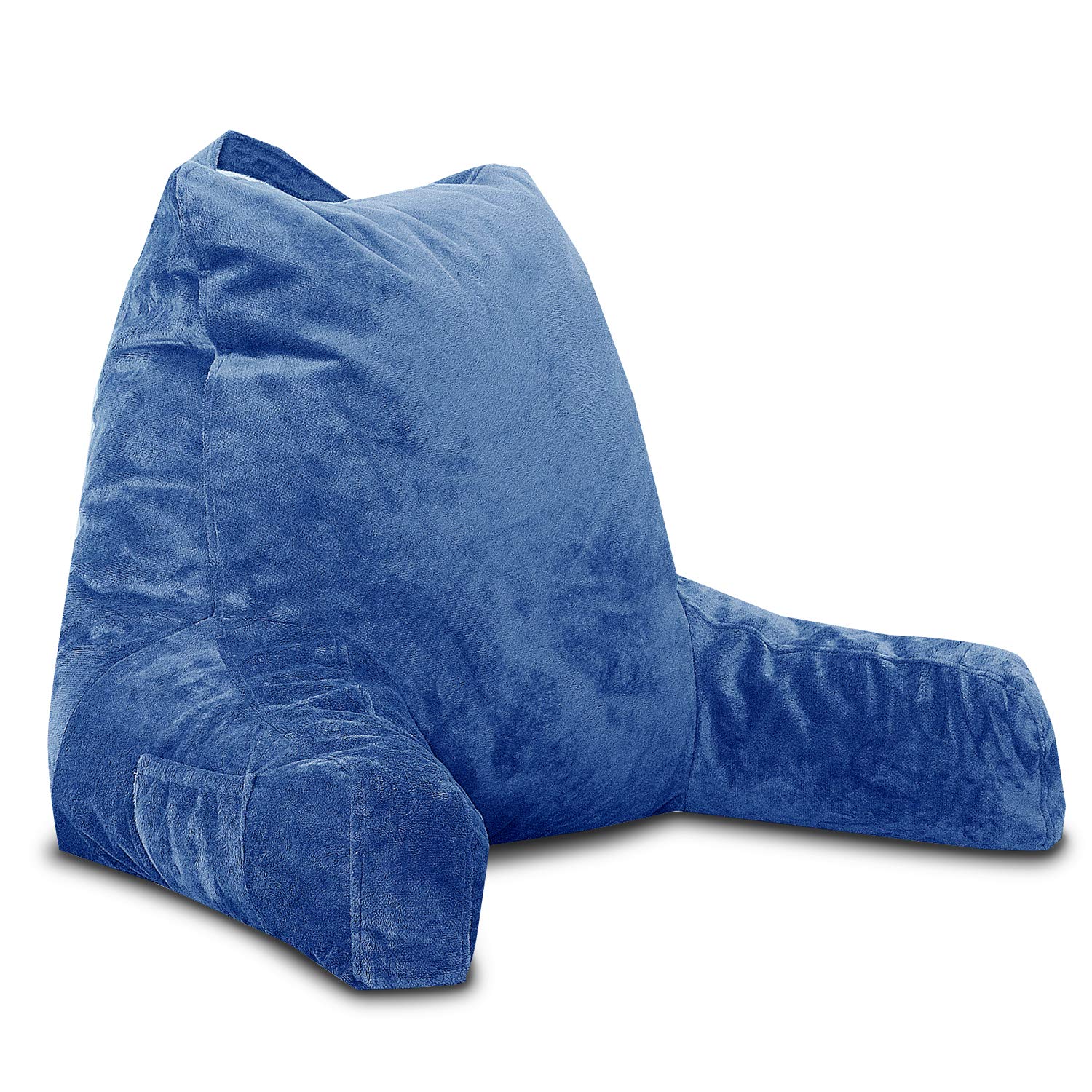 FASO Reading Pillow with Arms for Sitting in Bed，Adult Back Support for