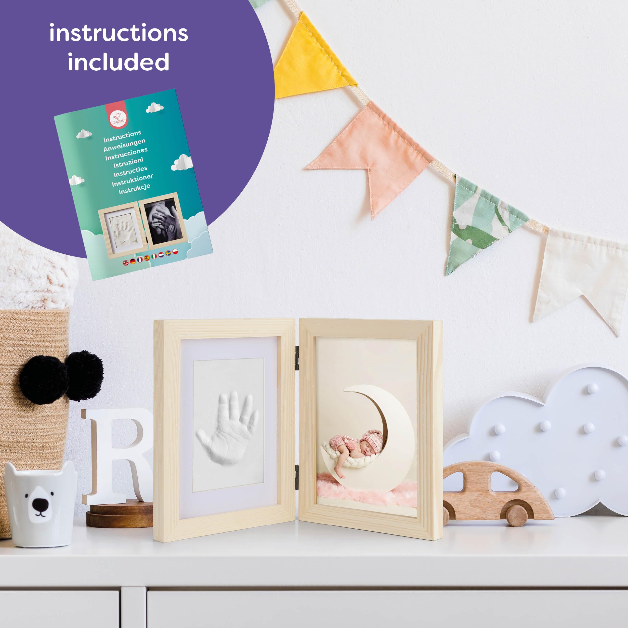 Allecto Premium - Baby Hand- en Voetafdrukset - Veilig & Niet-giftig