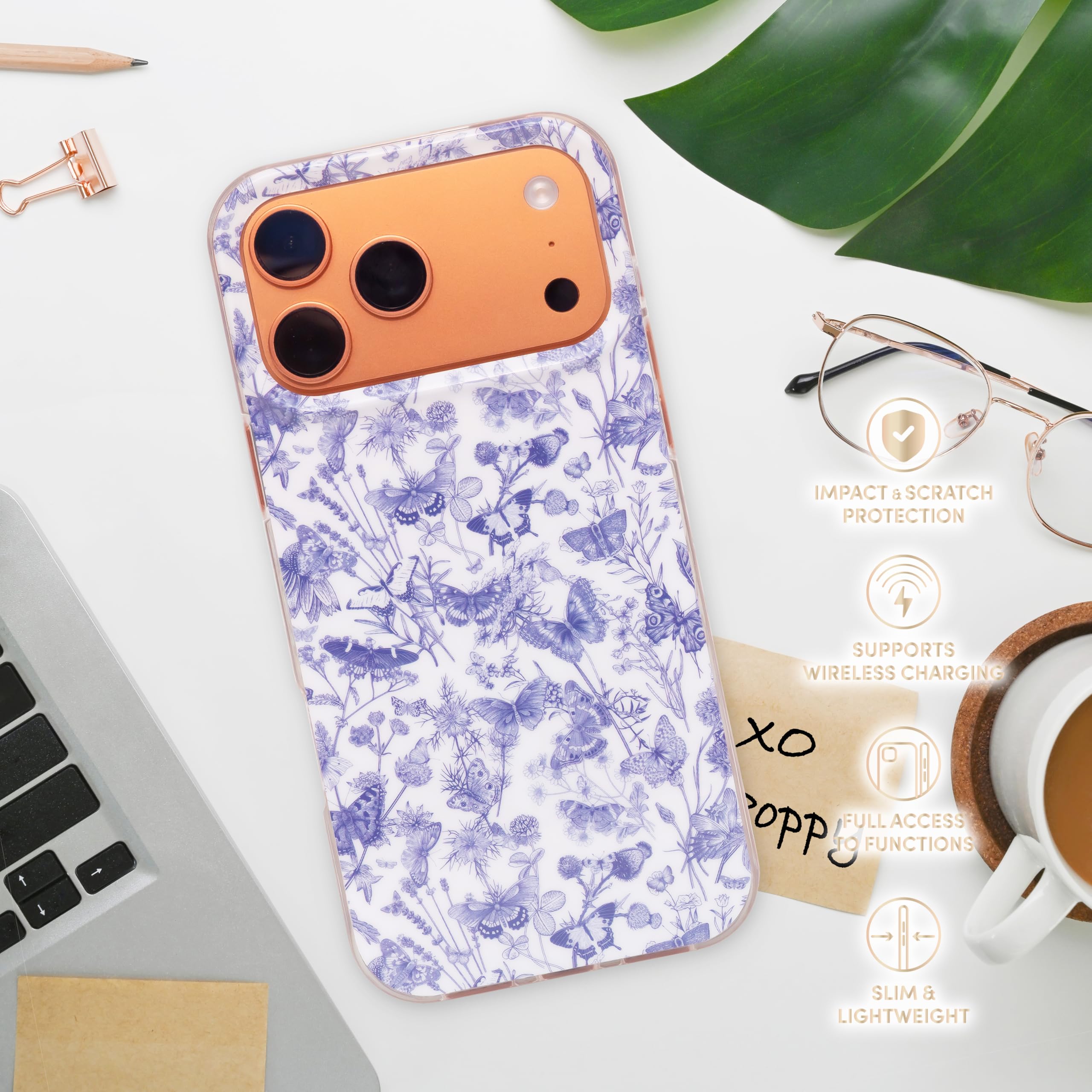 Amazon.com: XO Poppy iPhone 17 Pro Max Case with MagSafe