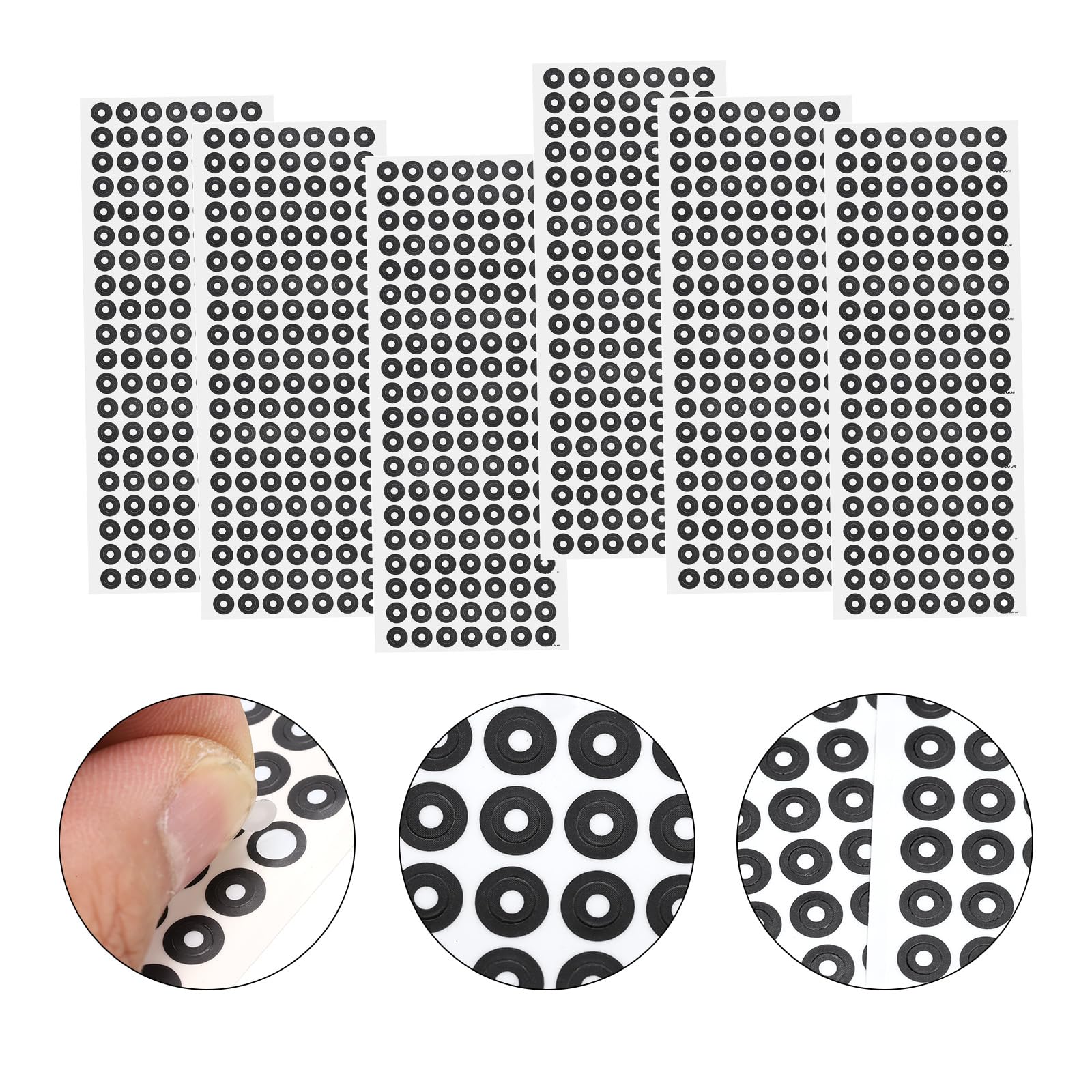 QUARKZMAN 1000 szt. Skaner 3D Znacznik 2mm do skanera 3D 3D Punkty odniesienia Punkt Marker 3D Rozproszony cel Refleksja Marker do skanera 3D i śledzenia optycznego