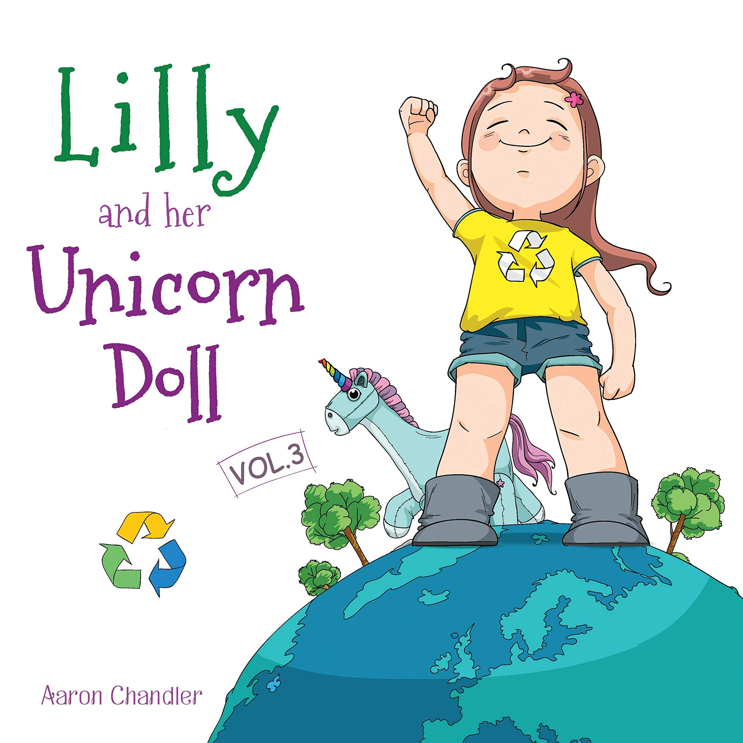 Cover art for Lilly and Her Unicorn Doll: Magic of My Unicorn Doll, Book 3