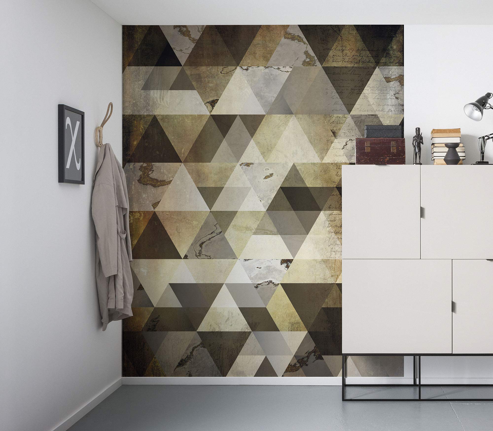 Komar Enigma Non-Woven Photo Wallpaper 200 x 250 cm (Width x Height), Colourful