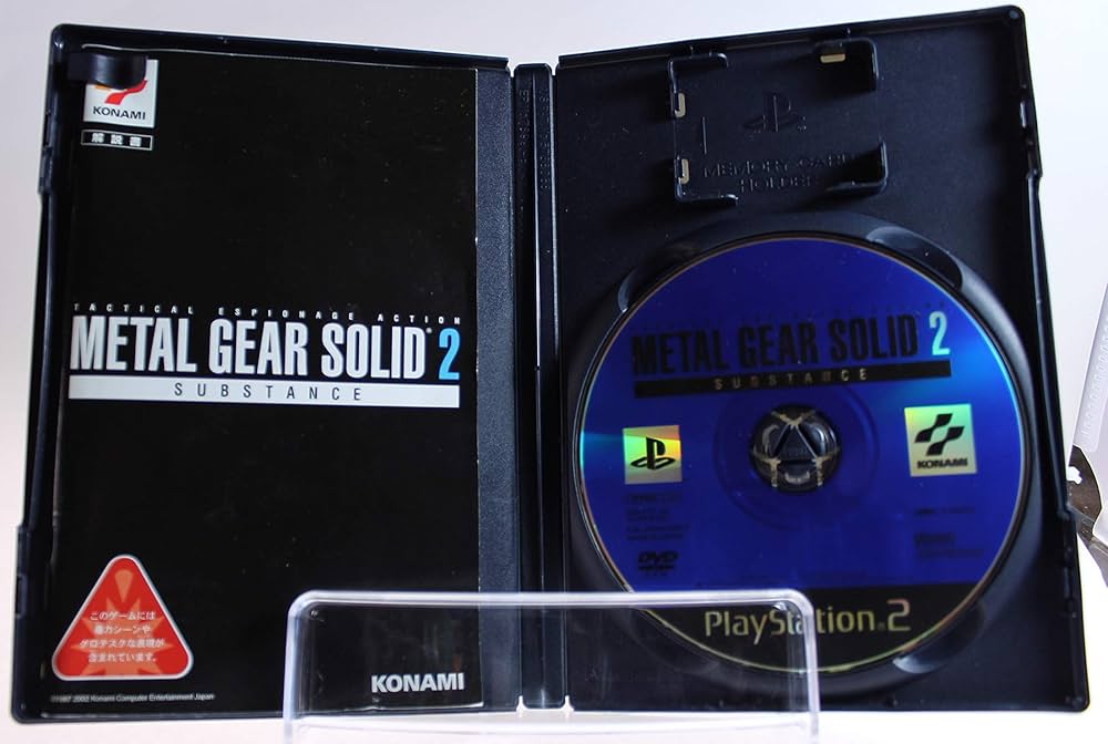 メタルギアソリッド　2 マウスパッド　MGS 2 SUBSTANCE メタルギアソリッド 2 マウスパッド MGS 2 SUBSTANCE