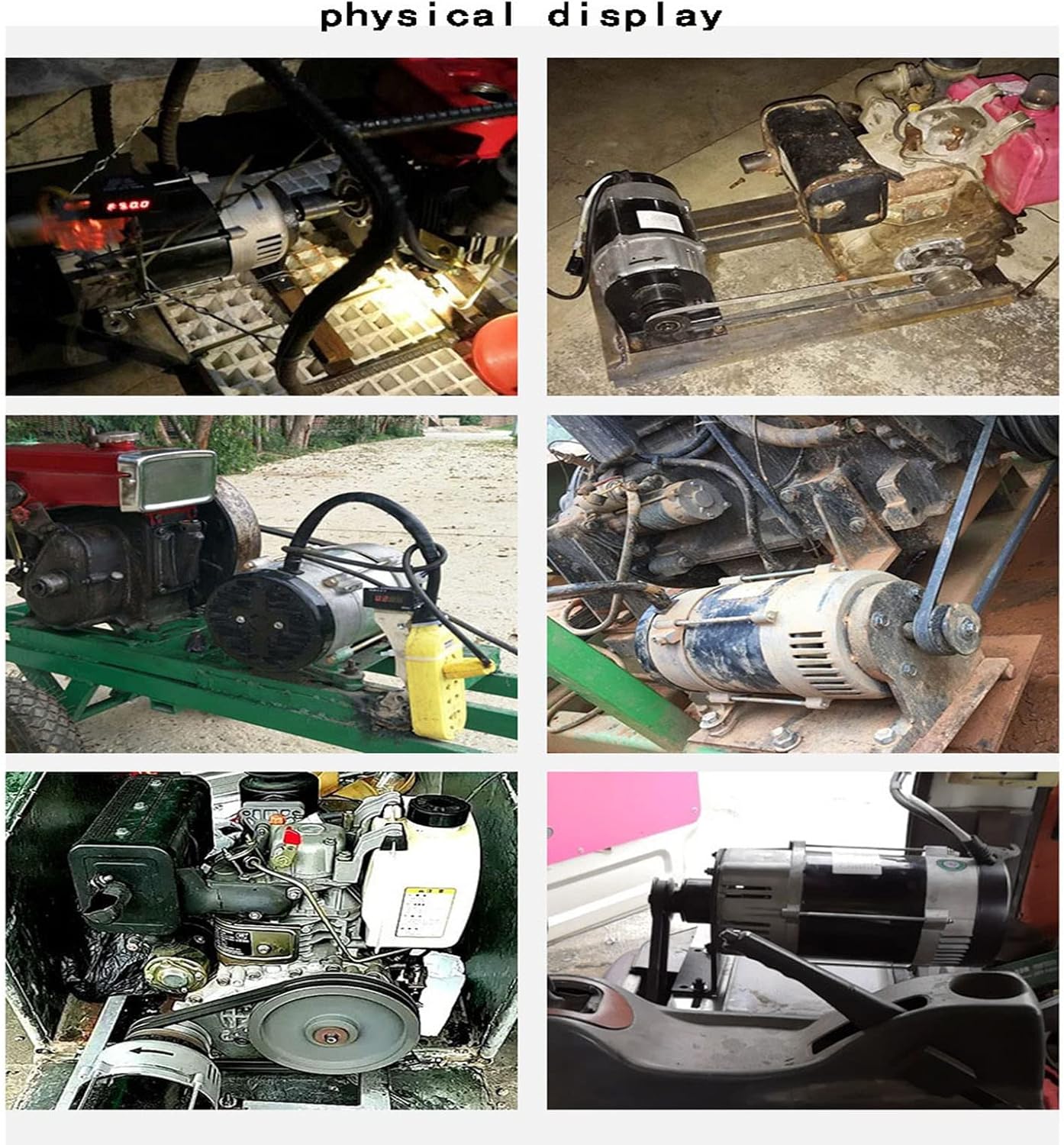 3KW 220V Single-Phase Pulley Generator, All-Copper Coil, Permanent Magnet, Compact Home Power Generator For Gasoline And Diesel Engines