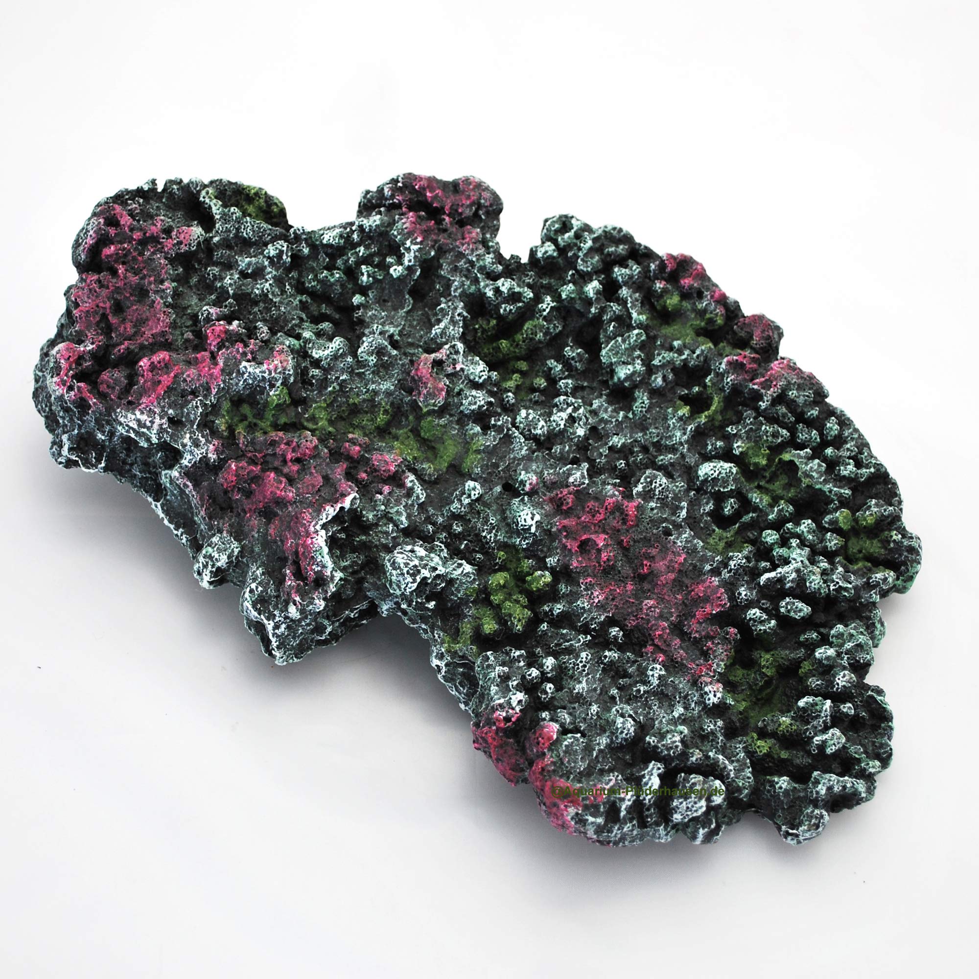Riffgesteins Platte,29x20x6,5cm,Meerwasser Aquarium Dekostein Nachbildung