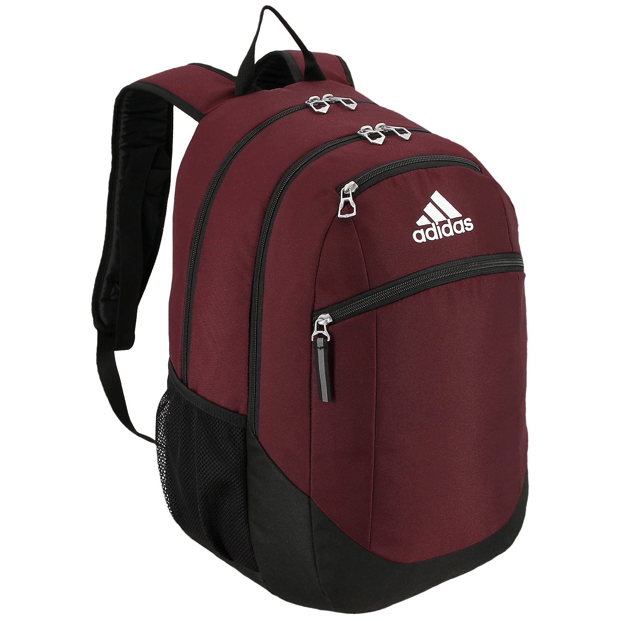 Photo 1 of adidas Striker 2 Backpack, Team Maroon/Black/White, One Size Team Maroon/Black/White One Size