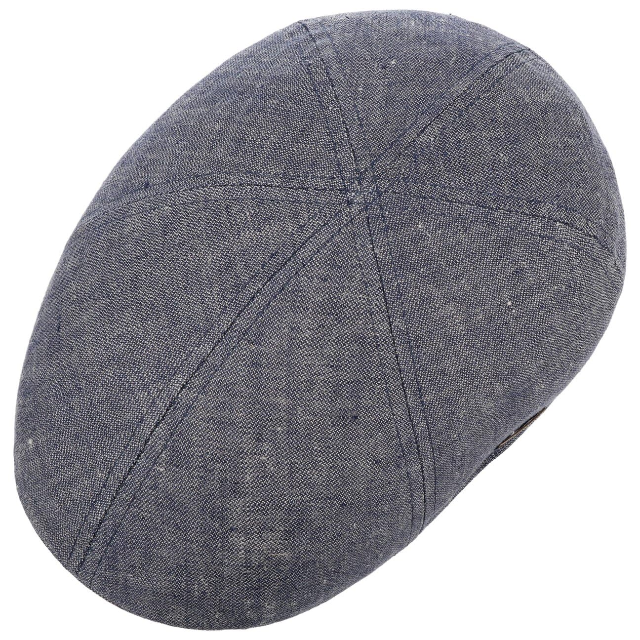 Stetson Texas Gavona Casquette Plate Lin Protection Anti-UV 40 Fabrique en UE Homme Printemps Ete