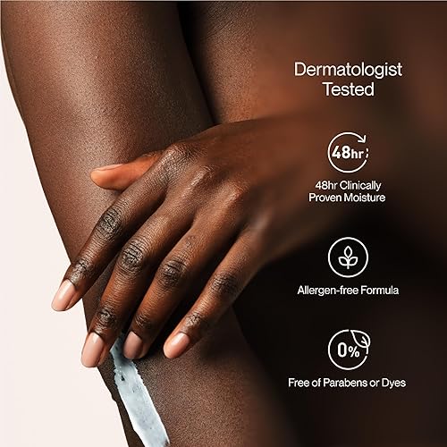 Miniatura 4 de Suave Loción nutritiva para manos y cuerpo con manteca de karité para mujeres, humedad profunda para piel seca, absorción rápida, crema hidratante