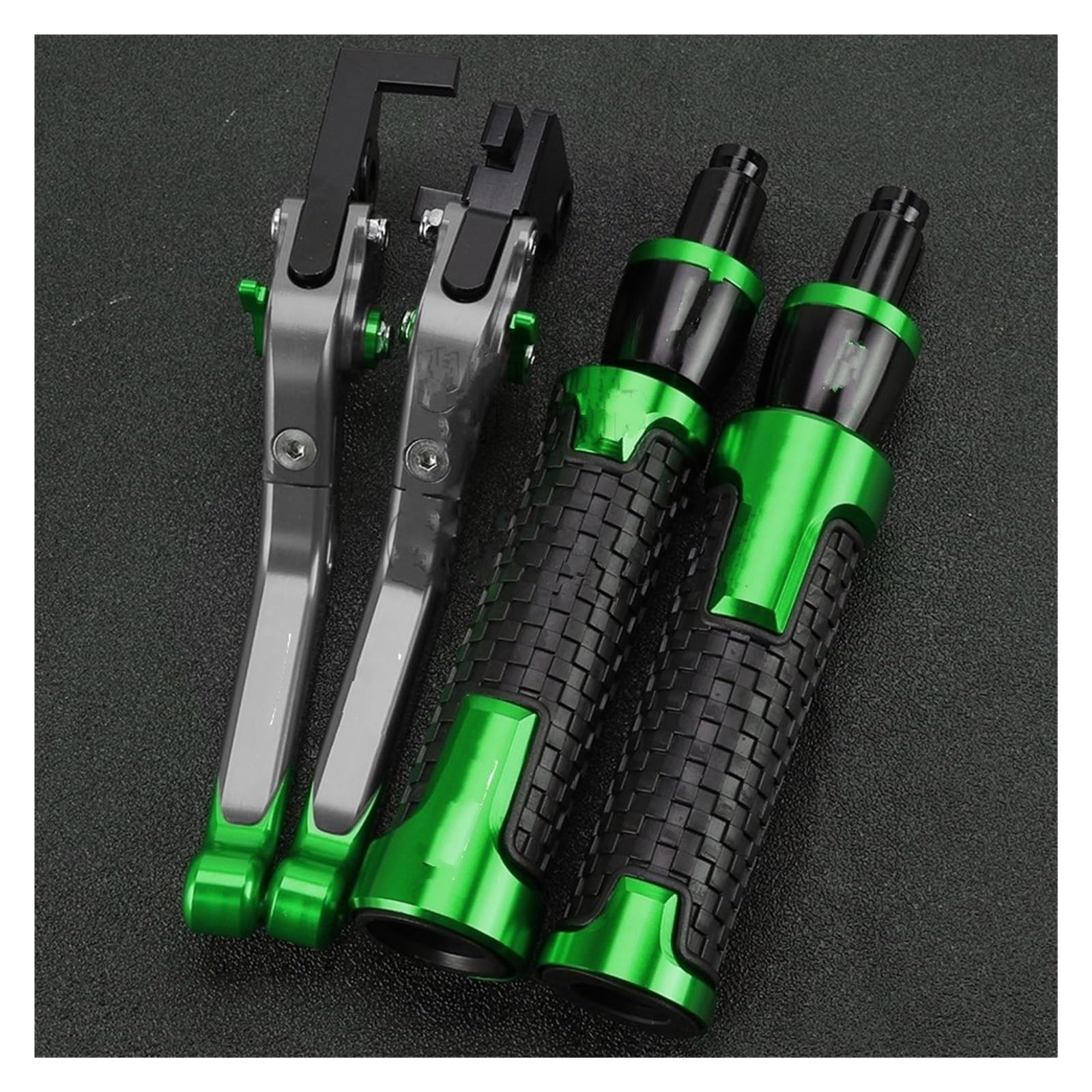 Tingyus L Motorbike Brake Ever For Kawasaki For Zx10r 2006 2007 2008-2015 Motorcycle Clutch Brake Evers Handlebar Grips Ends(L)