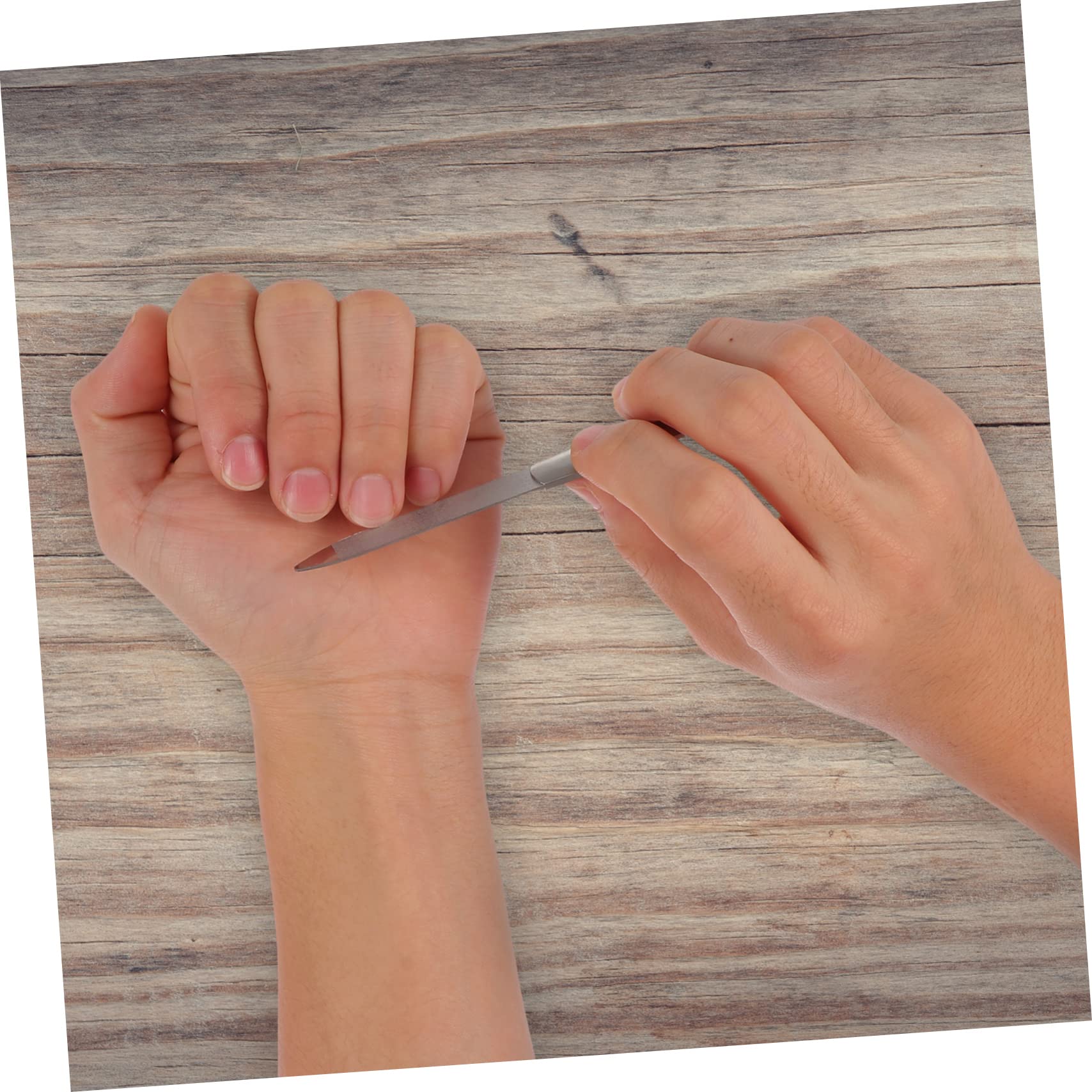 TOVINANNA 2sets 5pcs Dead Skin Removers Nail Art Tools for Exfoliating Manicure Durable Design with Billed Shape Tips Compact Lightweight for Travel Use 5pcs*2