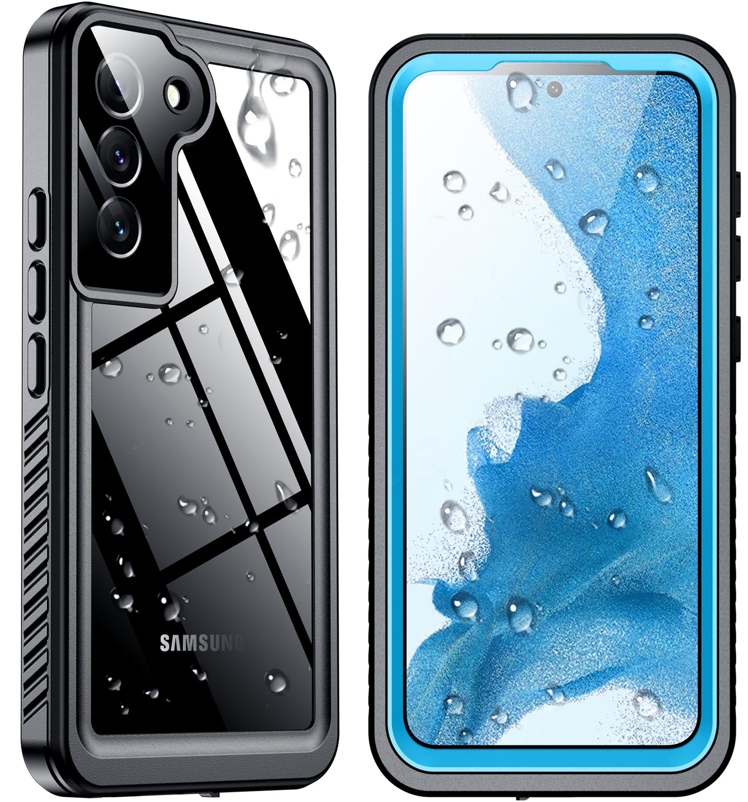 SPIDERCASE Designed for Samsung Galaxy S26 Ultra Case Waterproof,Built-in Screen & Camera Lens Protector[IP68 Underwater] [Military Grade Shockproof] Full Body Protection Phone Case,Black/Clear — view 15