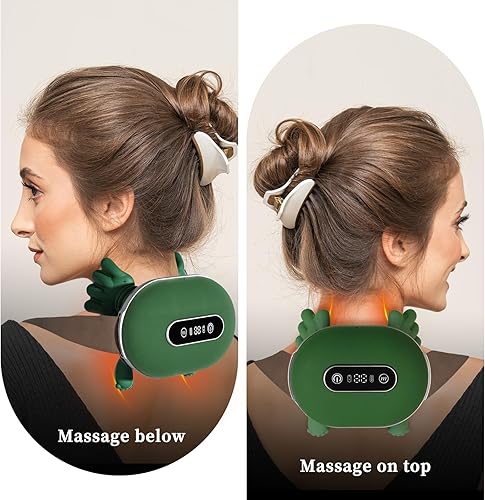 Miniatura 3 de Masajeador calentado, masaje portátil Shiatsu para cuello y espalda