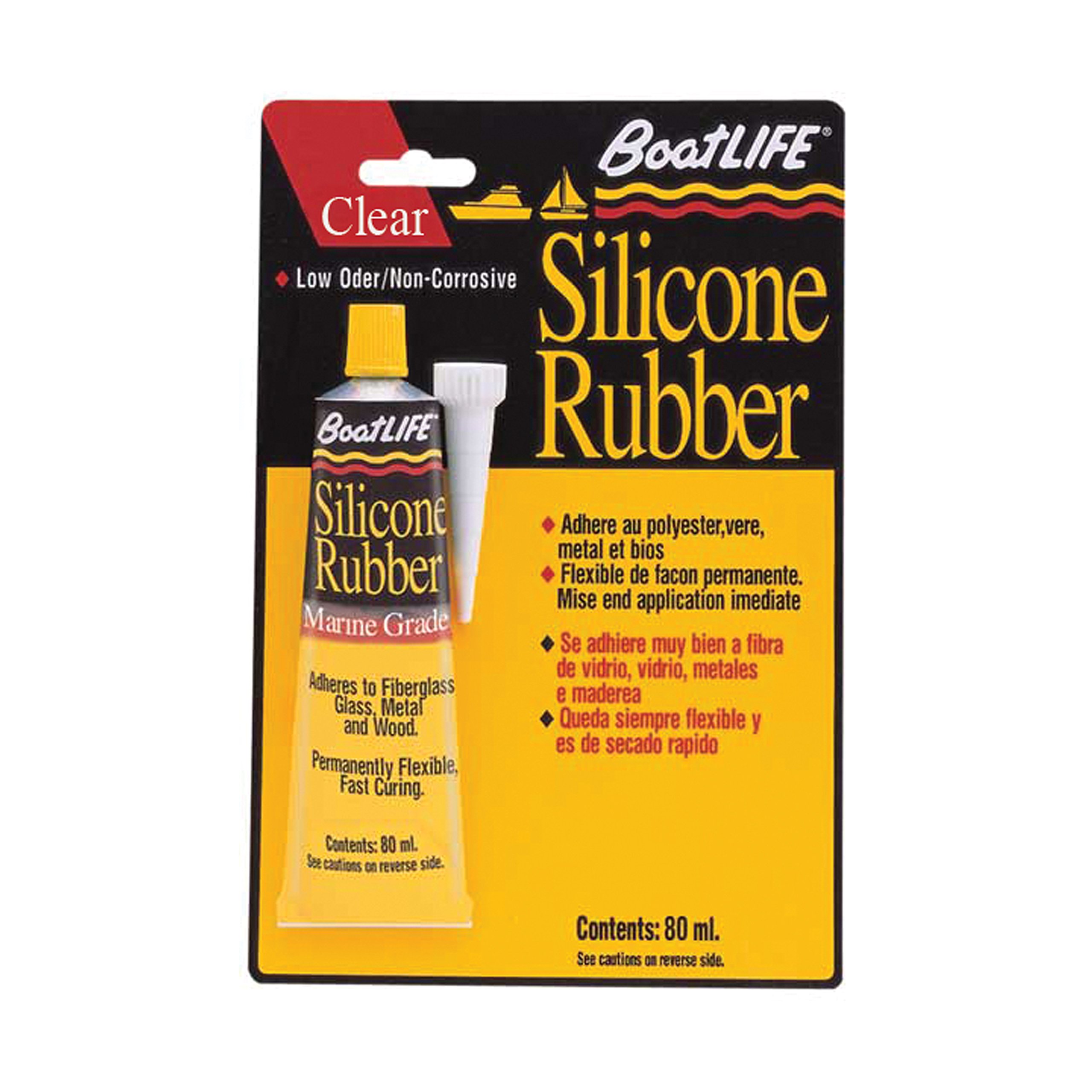 BoatLIFE Silicone Rubber Tube - 2.8 FL. Oz - Clear
