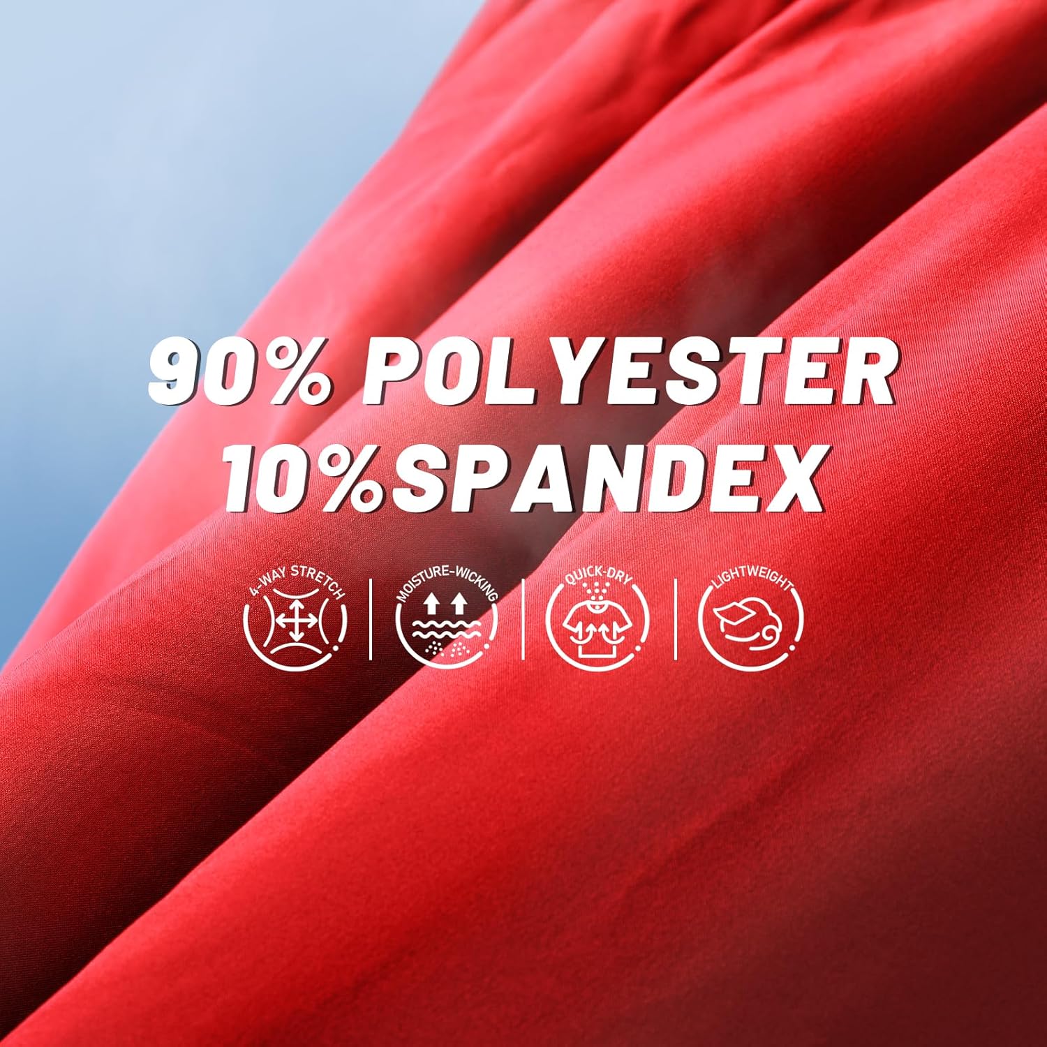 MIER Men’s Athletic Running Shorts with Brief Liner 3 Inch Quick Dry Lined Shorts with Zipper Pockets for Gym Workout - Image 5