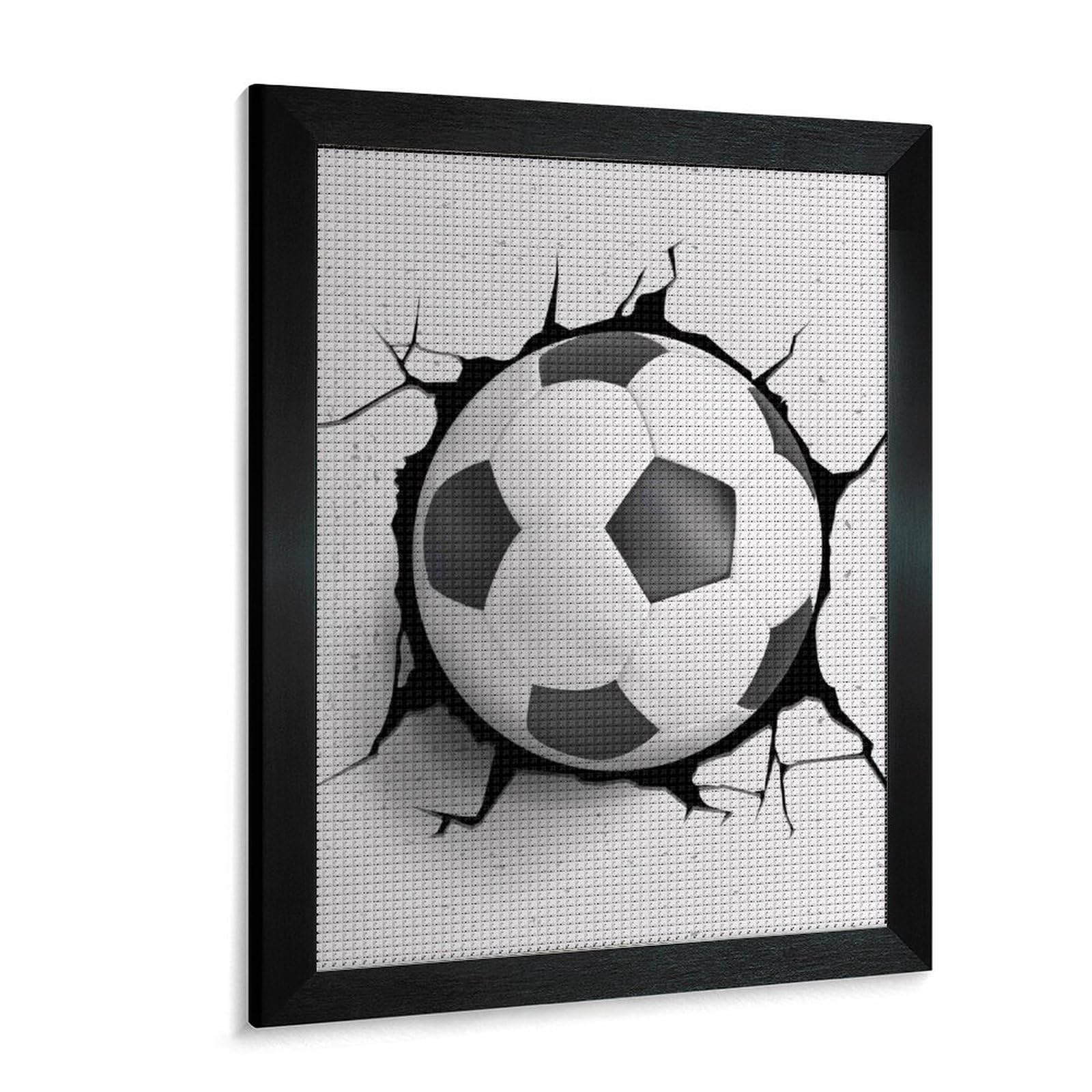Amazon.co.jp: ダイヤモンドアート サッカーボール ウォール