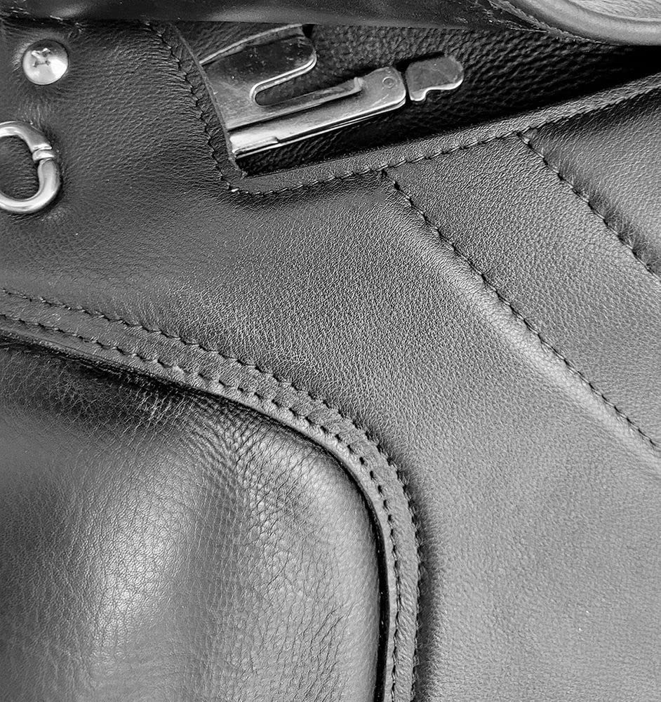 Selle VS Valencia Brun – Cuir Souple Avec Plaque D’arçon Interchangeable