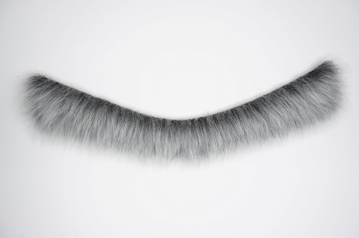 Mustaches Self Adhesive Morman Fake Beard, Novelty, False Facial Hair, Costume Accessory for Adults, Gray and White Color : Clothing, Shoes & Jewelry