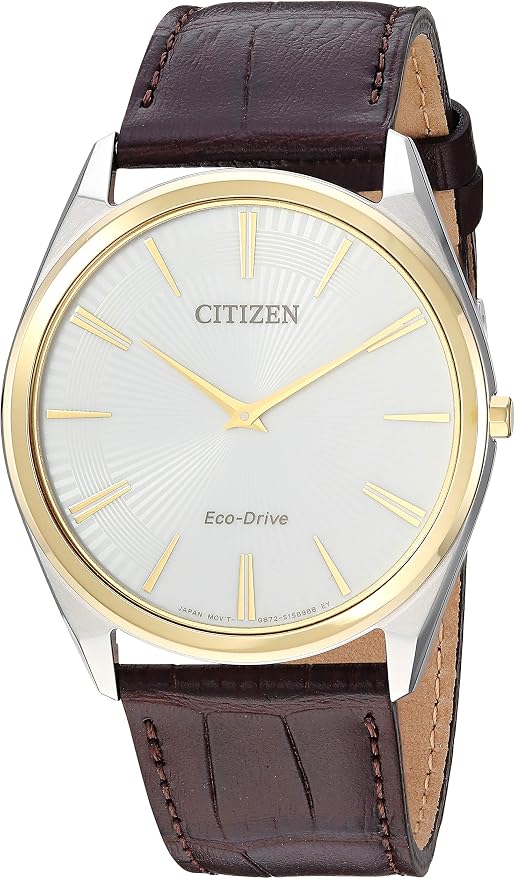 Citizen Orologio Analogico Quarzo Uomini con Cinturino in Pelle AR3074-03A  : Amazon.it: Moda