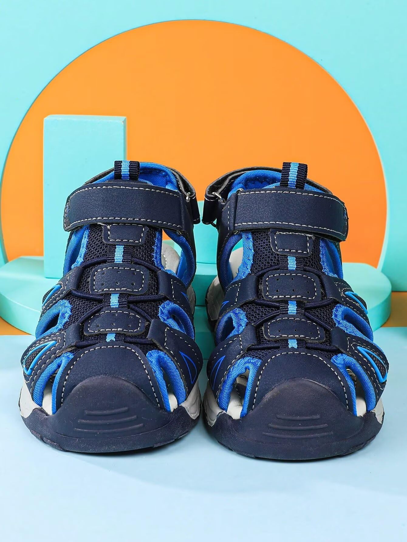 Sommer-Sandalen für Jungen und Mädchen, geschlossene Zehen, Wasserwandern, leicht, athletisch, Outdoor-Sandalen - 4