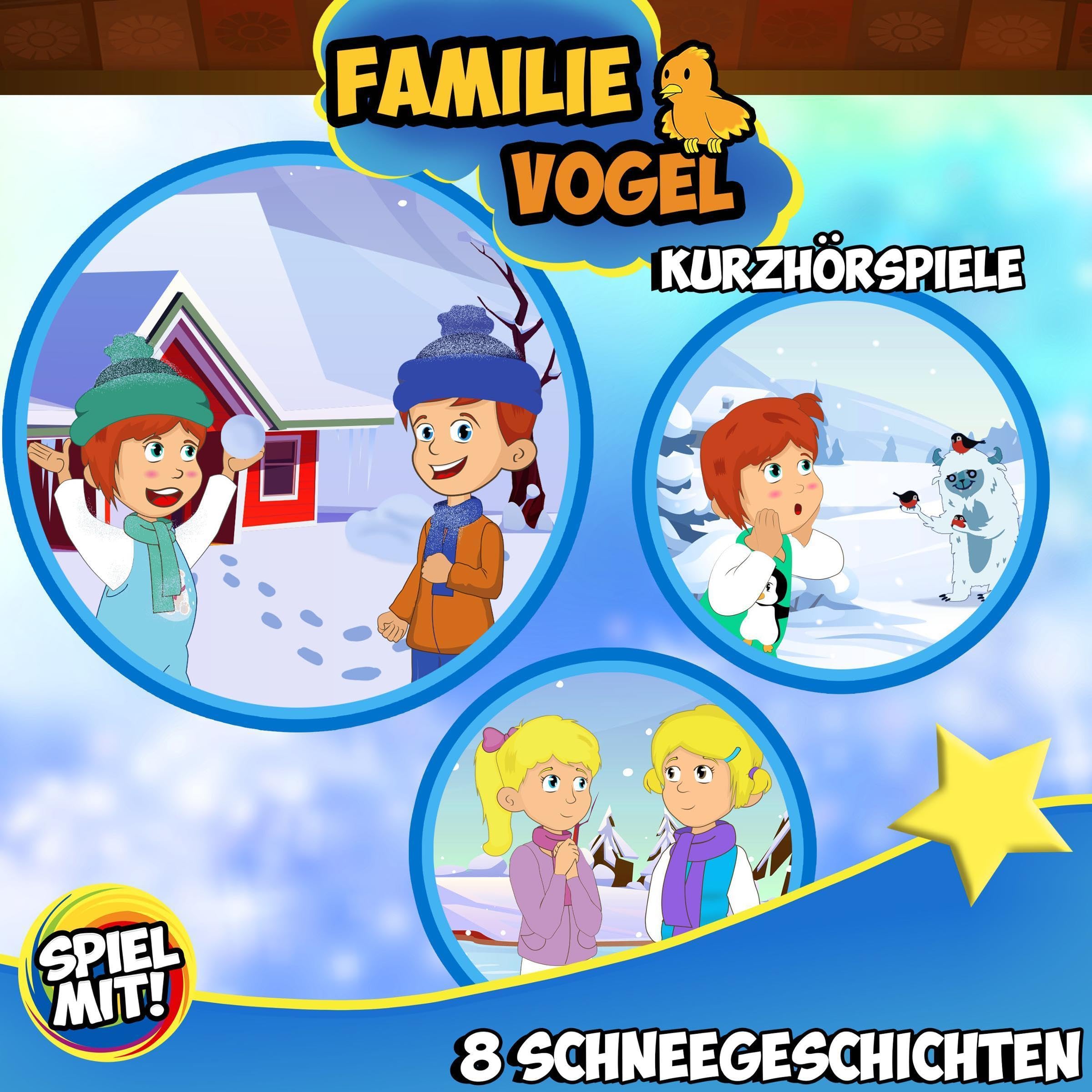 Cover art for Kurzhörspiel - 8 Schneegeschichten mit Familie Vogel