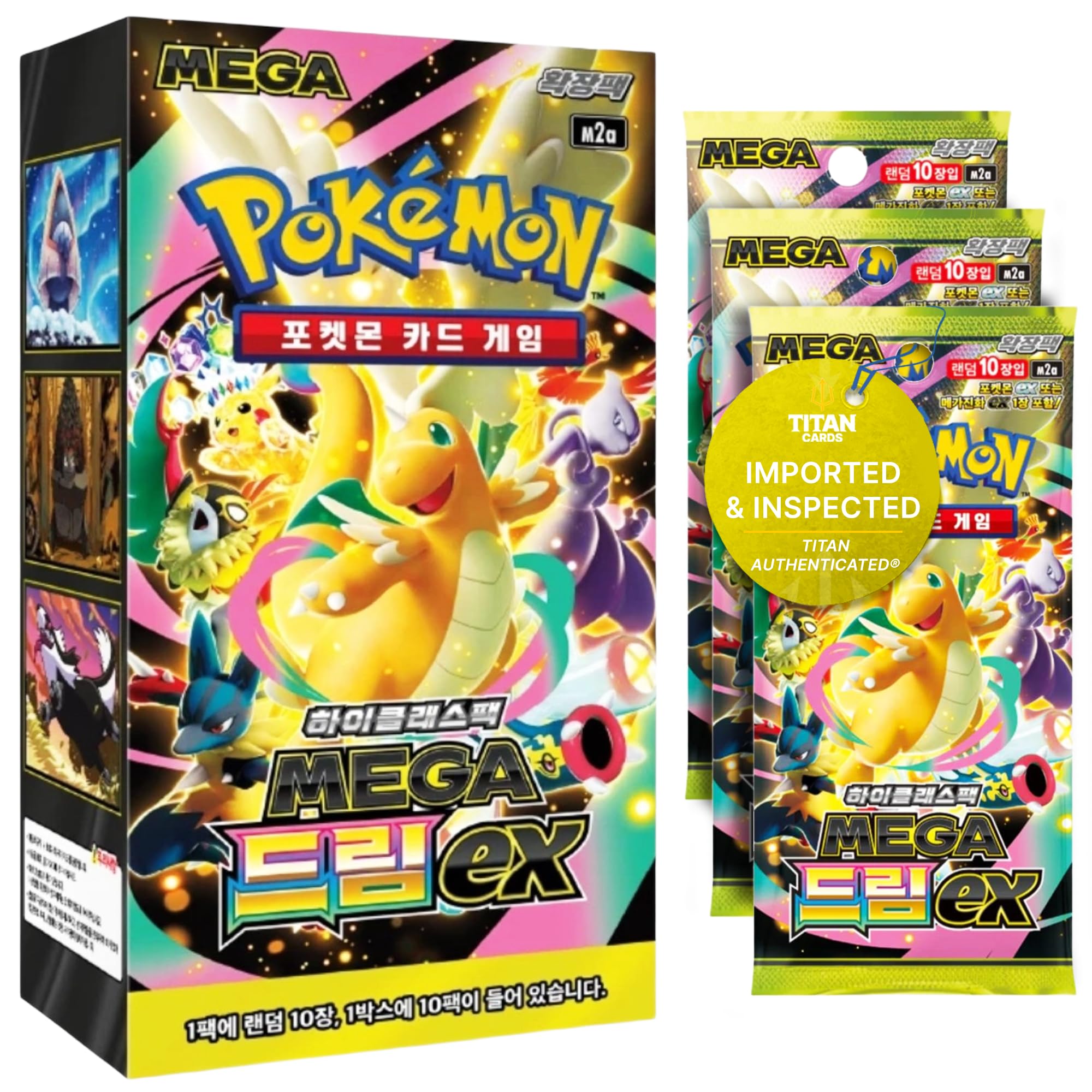 Ascended Heroes Mega Dream EX Korean Booster Box - Korean Pokemon