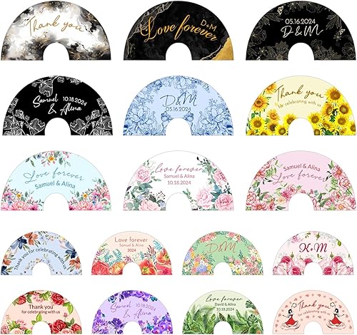 Miniatura 6 de Abanicos plegables decorativos Abanicos personalizados Ventilador personalizado de mano personalizado con imagen y texto, Abanicos de mano