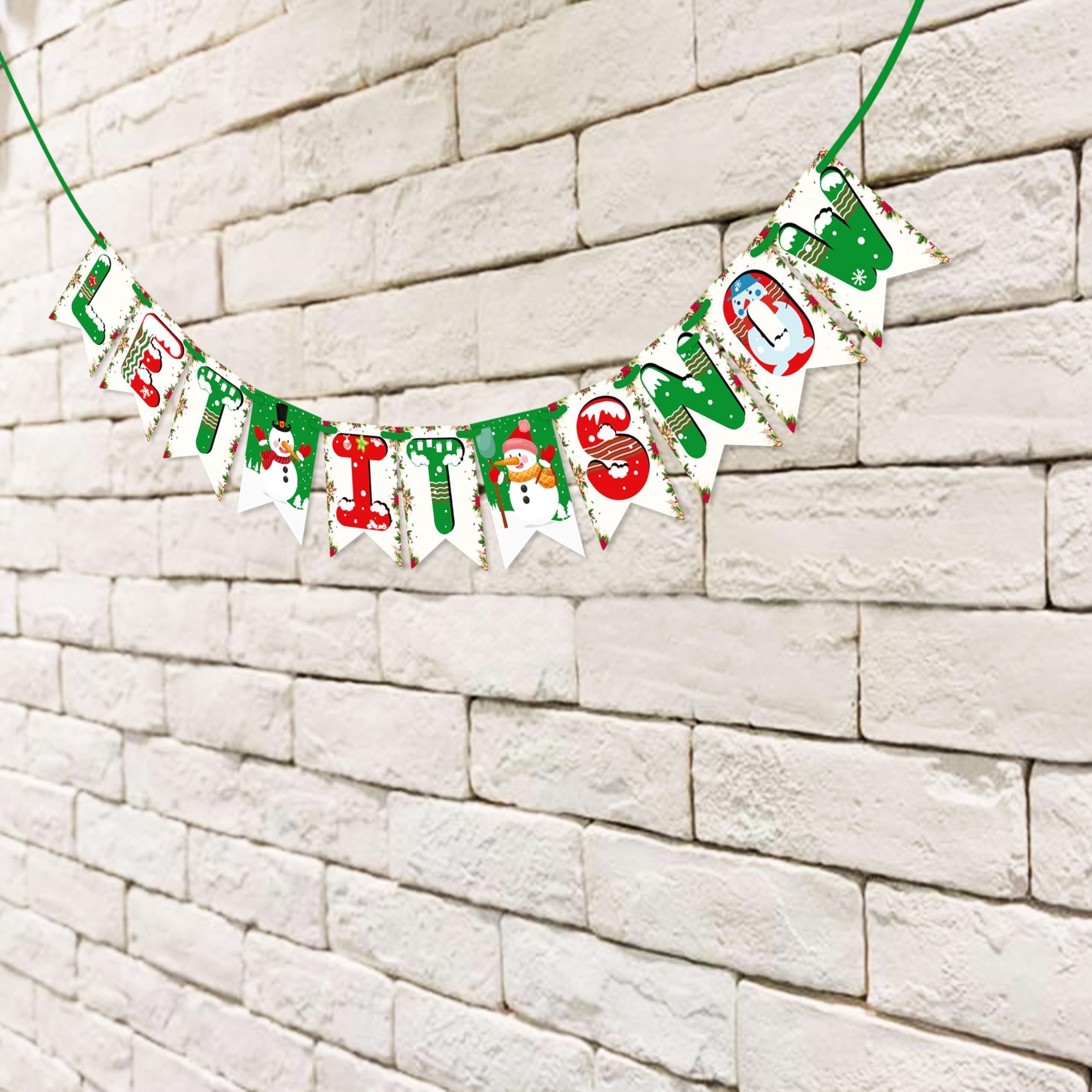 Wobbox Merry Christmas Banner, Happy Christmas Banner, Christmas Decorations Items For Home-FP1457 2