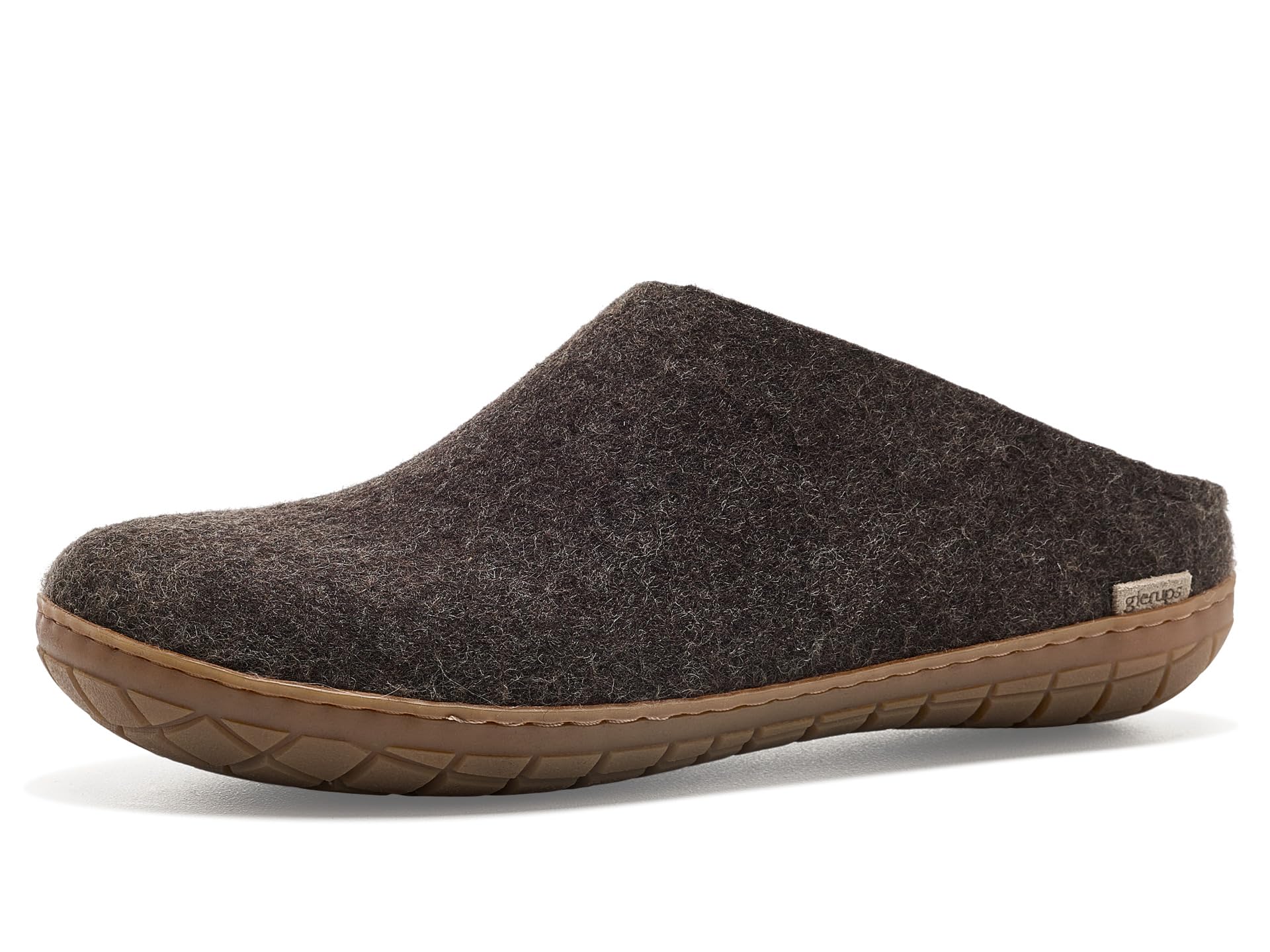 Glerups 100% quality wool mix Slipper with rubber sole - Unisex Slip-on