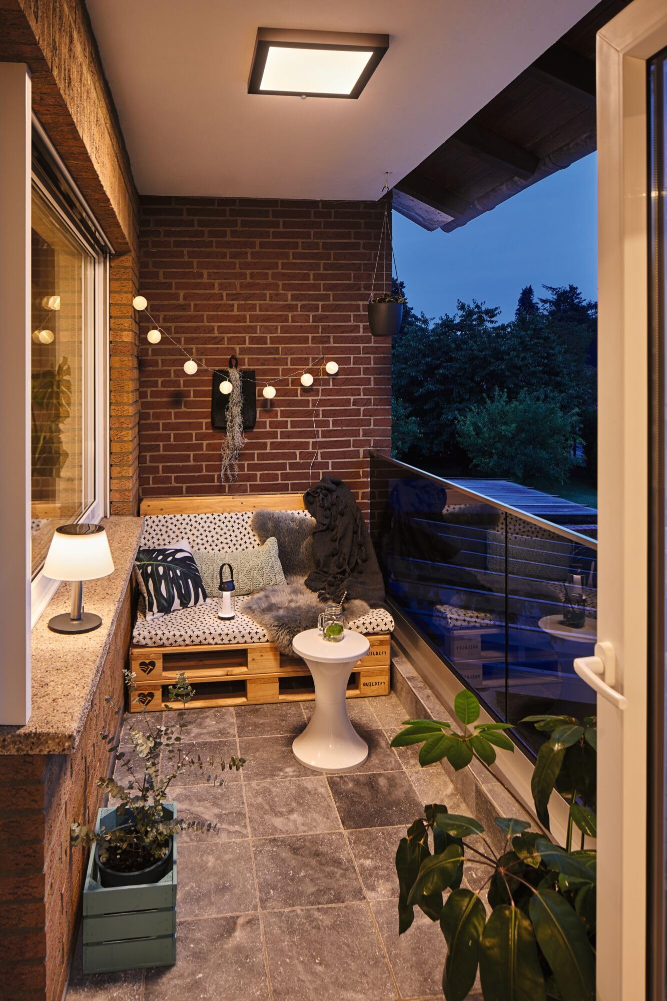 Paulmann 94309 LED Solar lampada da tavolo Lillesol apparecchio per esterni incl. 1 lampada da 0,8 Watt dimmerabile IP44 acciaio inox illuminazione da giardino plastica, metallo bianco caldo 3000 K