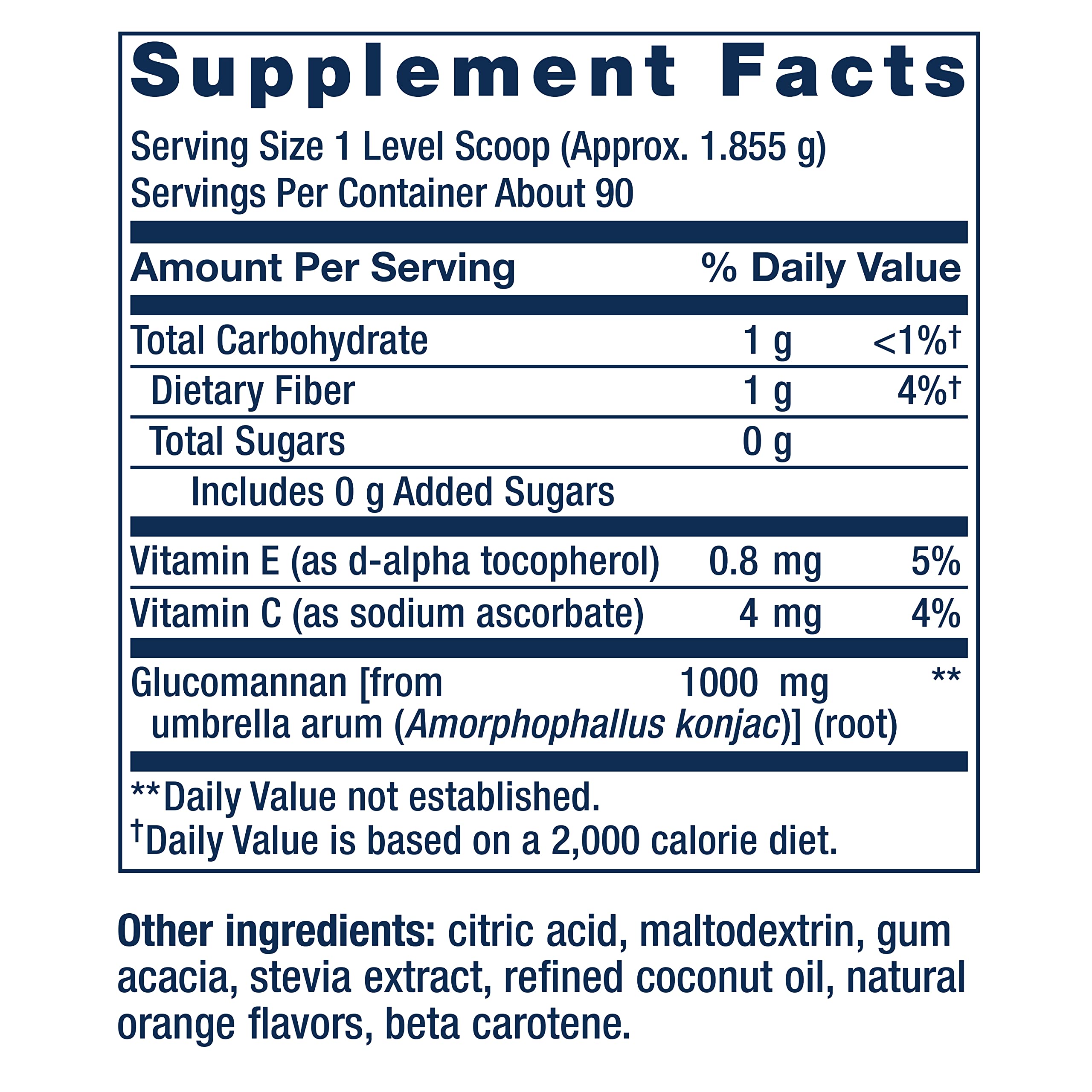 Life Extension Easy Fiber Glucomannan Fiber, Net Wt. 167 g — Amazon image 3