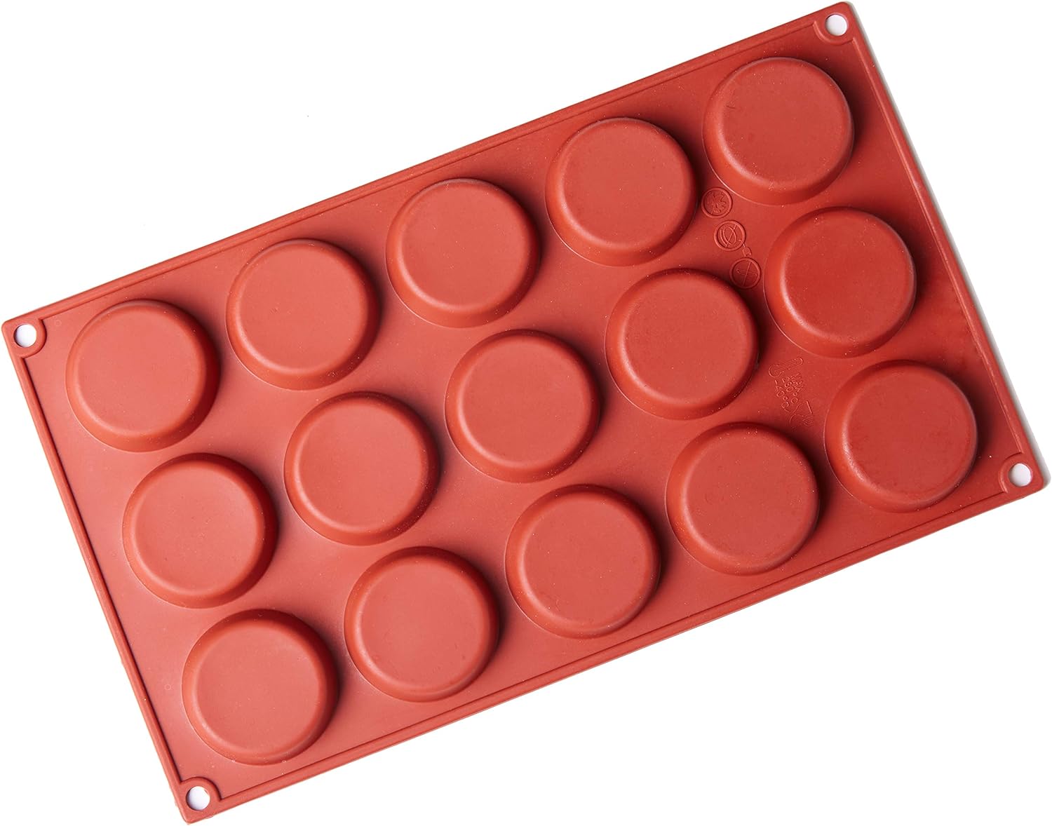 Silicone Cake Mold, 15 Holes Circle Baking Mold Bakeware