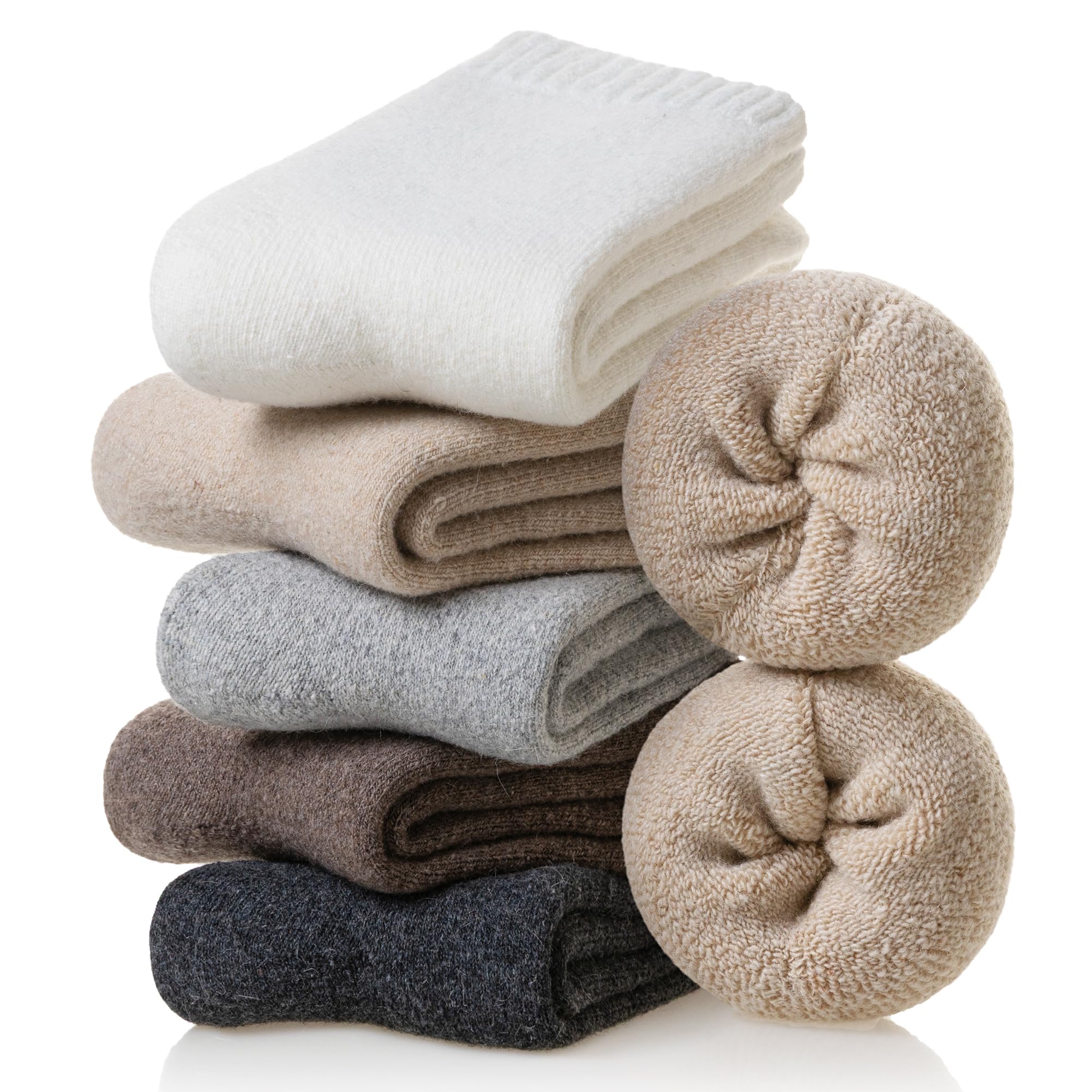 Velice Womens Merino Wool Thermal Thick Hiking Winter Socks