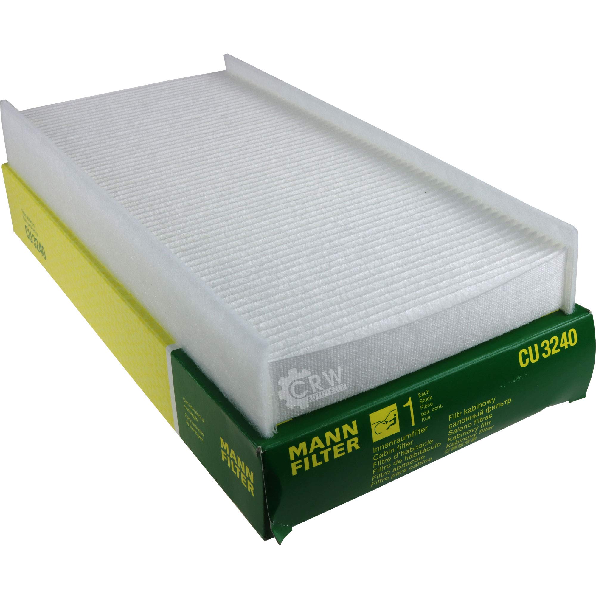 Paquete de inspección Kit de mantenimiento de filtros con filtro de aceite HU 711/51 x, filtro de aire C 35 110, filtro de combustible WK 6031, filtro de habitáculo CU 3240, tornillo de