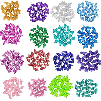 VICTHY 100pcs Cat Nail Caps, Colorful Pet Cat Soft Claws Nail Covers for Cat Claws with Glue and Applicators, 10 Colors/Set, Medium