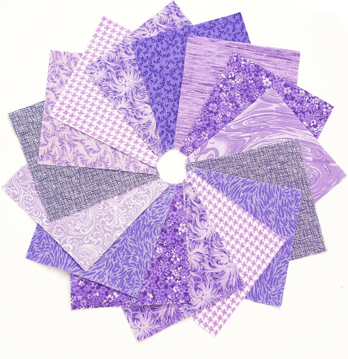 18-pc It's All Purple Jelly Roll 2.5" Pre-cut 100% Cotton - Foto 6