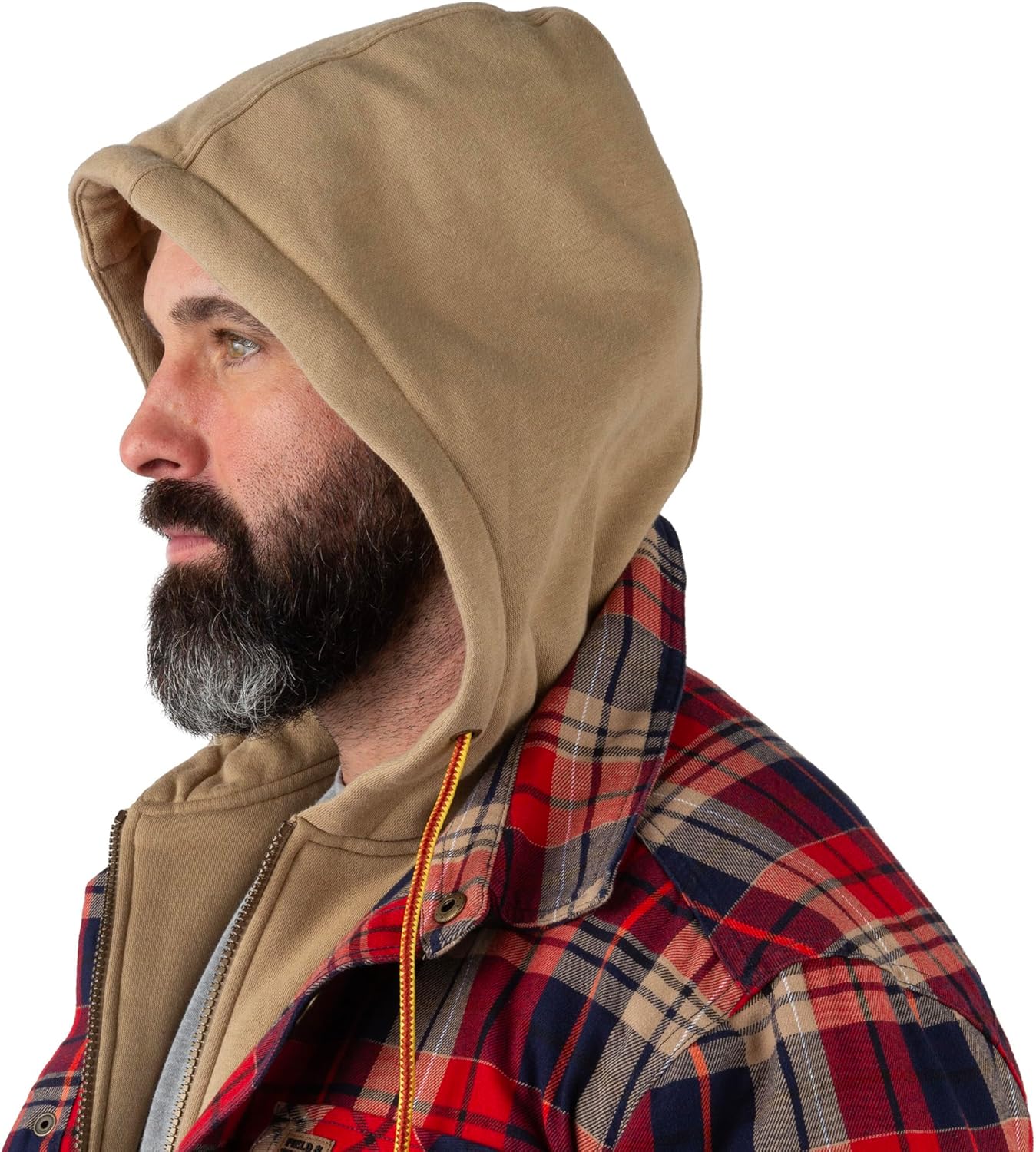 Field & Stream mens Decoy Hooded Shirt Jacket