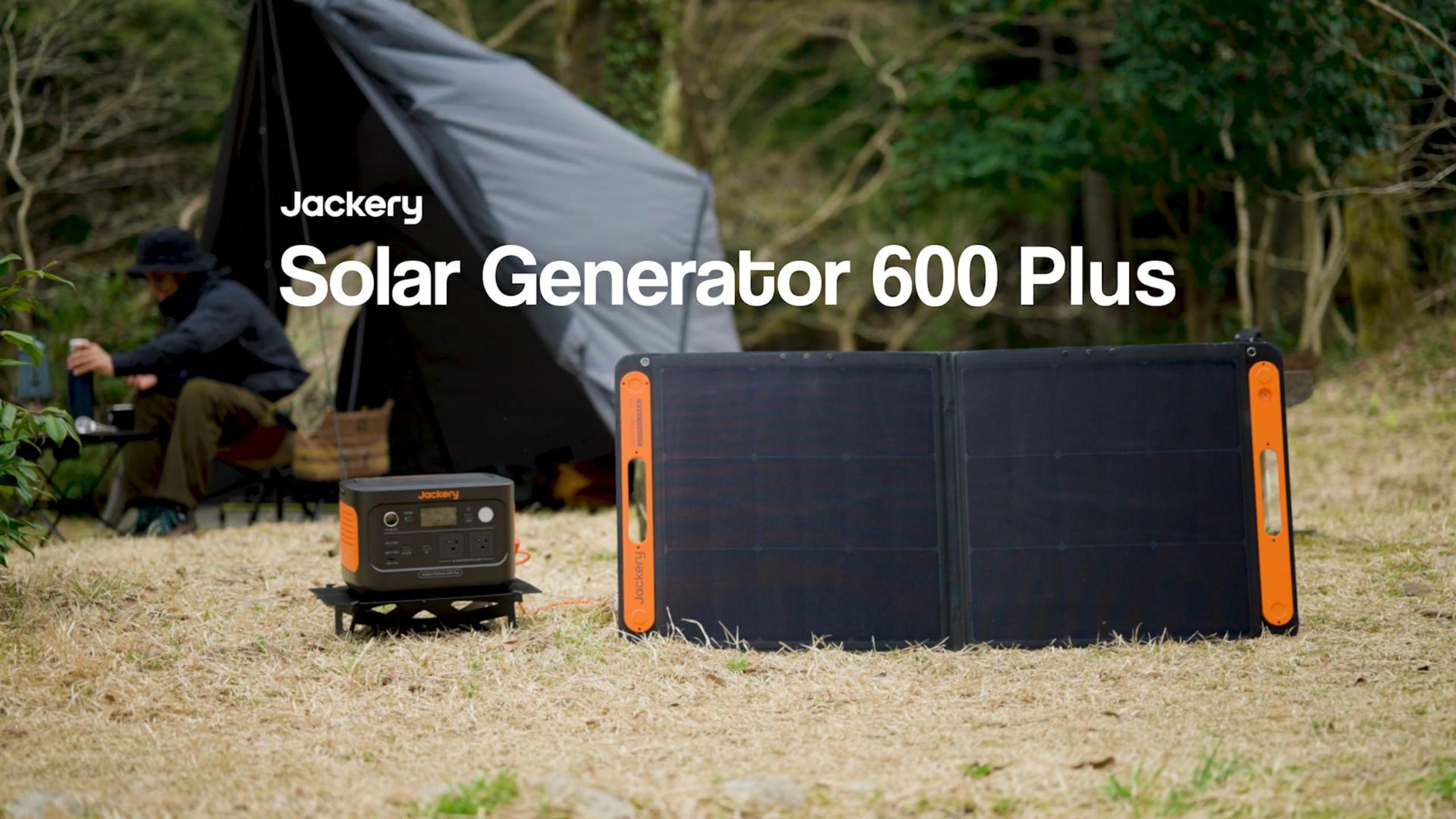 Jackery Solar Generator 600 Plus ポータブル電源 ソーラーパネル