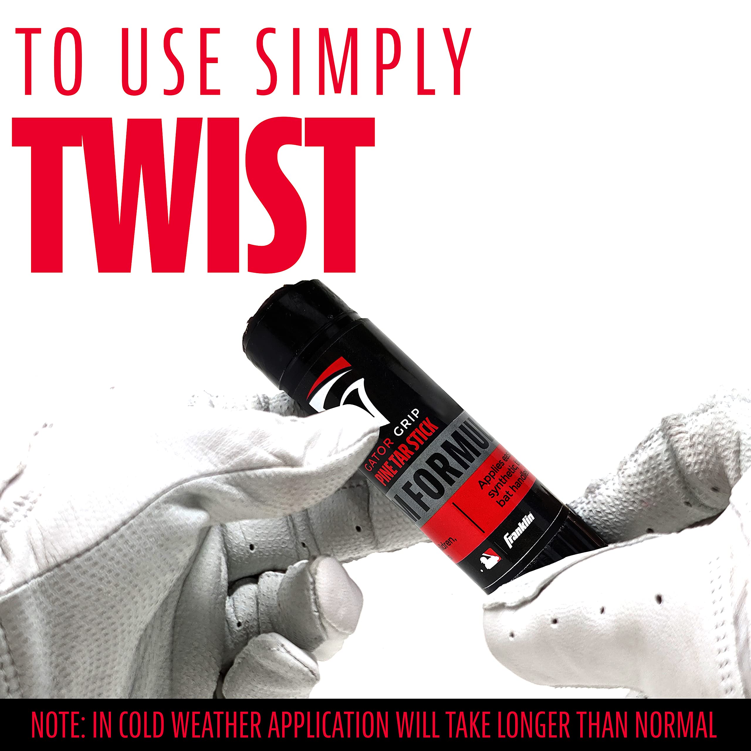 Amazon | Franklin Sports MLB ゲーターグリップ パインタール