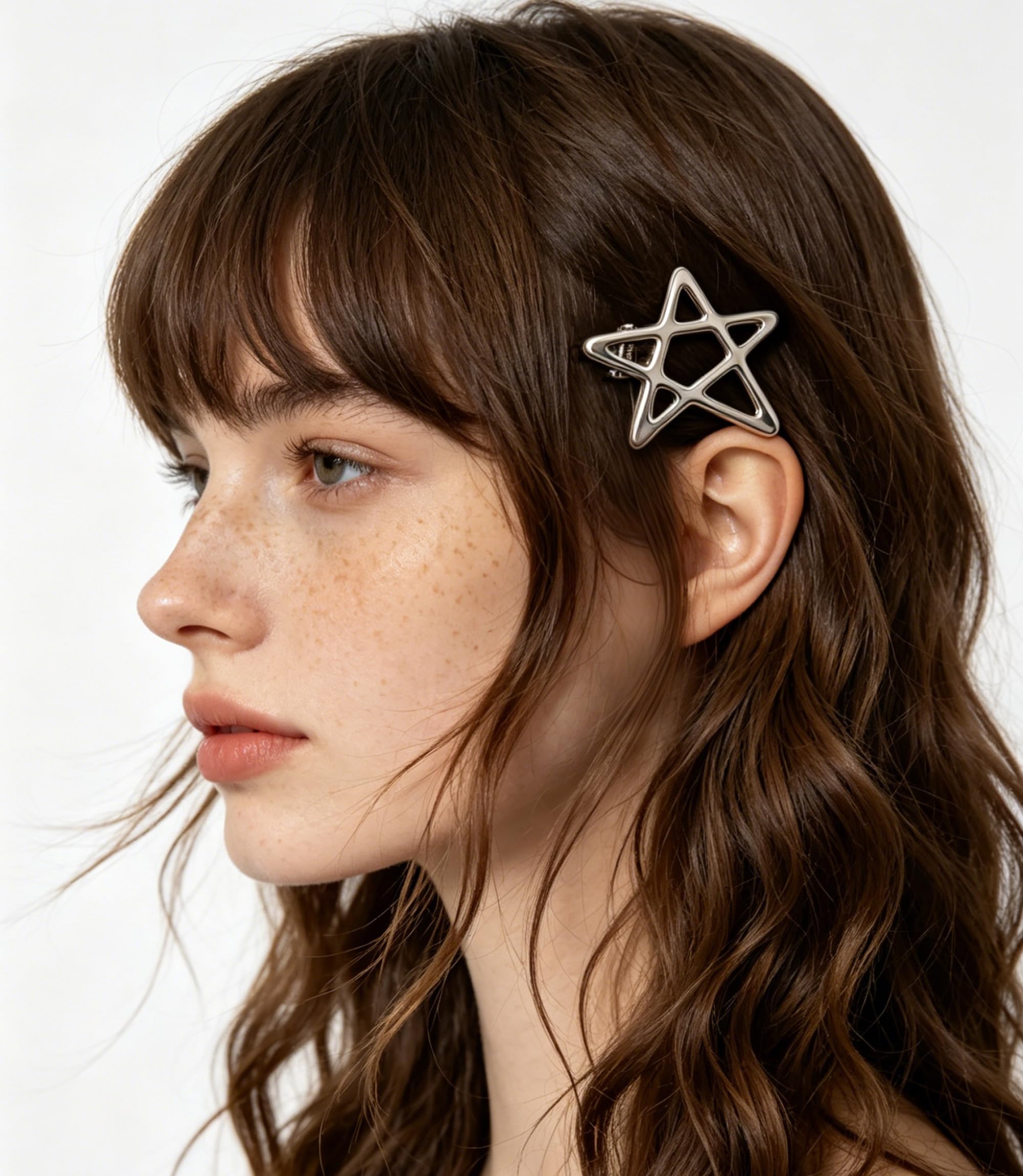 30 fermagli per capelli a forma di stella, graziosi accessori per capelli in stile Y2K, per ragazze e donne, 4 x 3,8 cm
