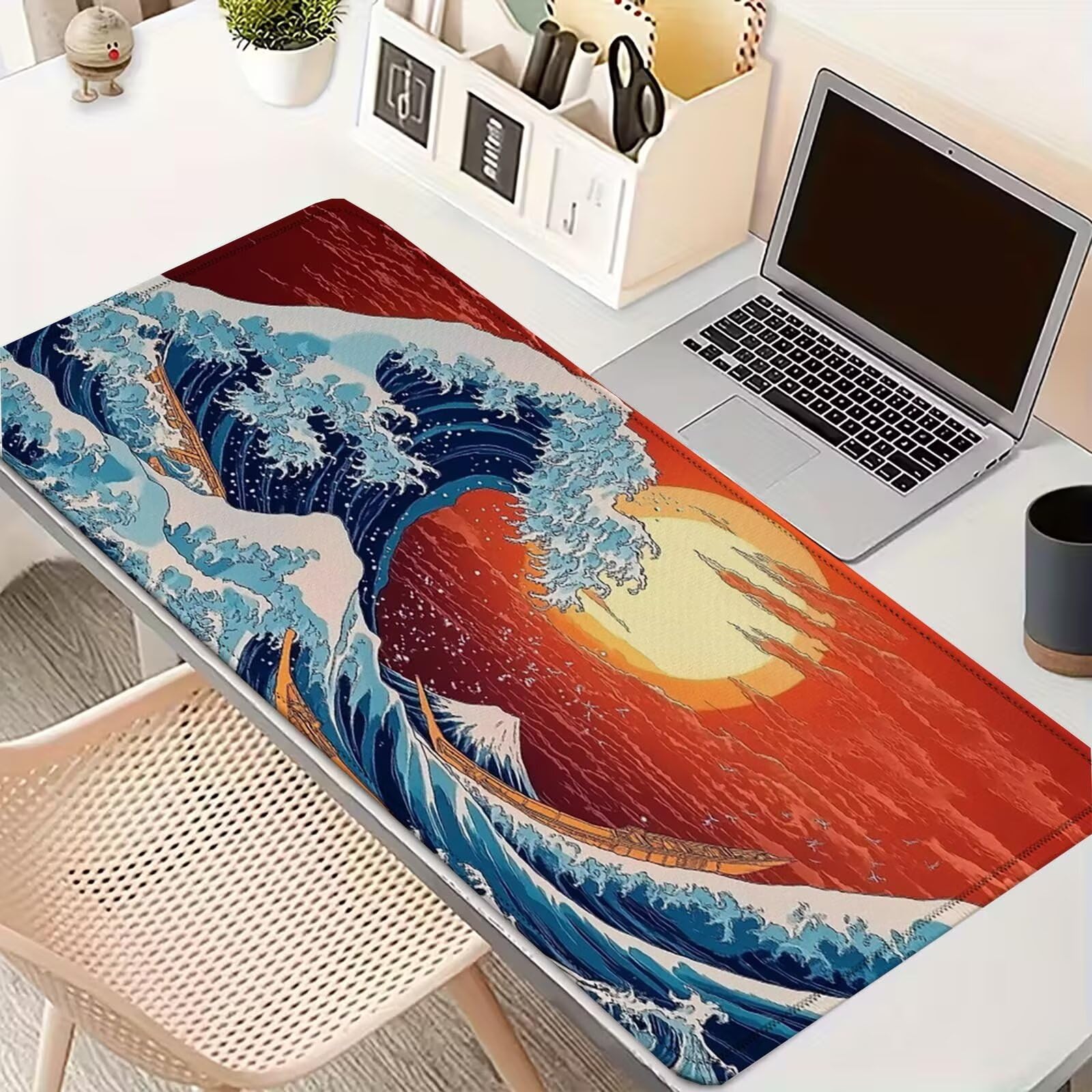Tapis de Souris, Tapis de Souris Gaming 900 x 450 mm Couleur Orange 0-z99