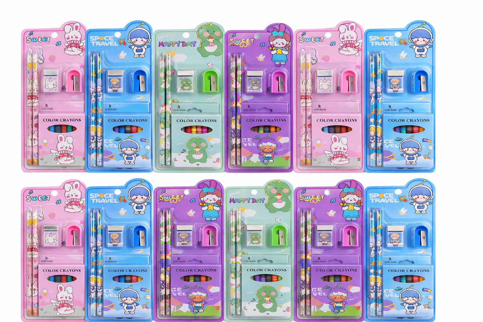 Birthday Party Stationery Sets - 12 Pack -11 Birthday Party Stationery Sets - 12 Pack -11