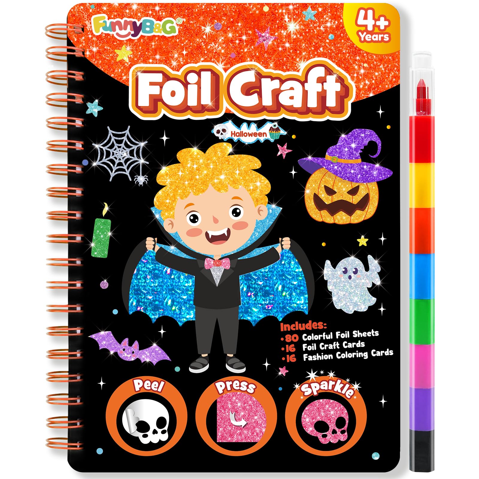 FUNNYB&G Foil Art Craft Kit