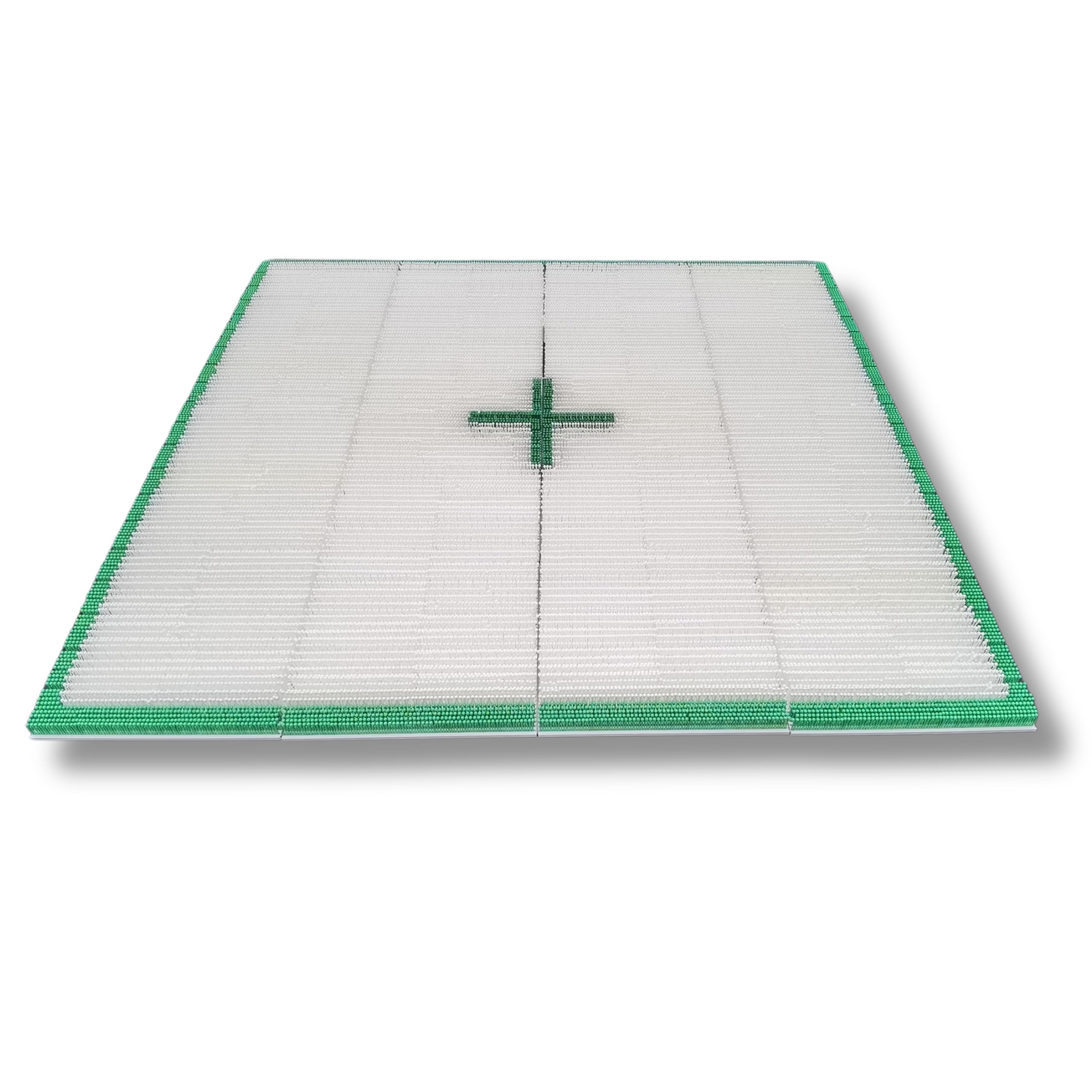 18枚　スノートレーニング専用人工芝　スノーマット　ホワイト 楽天市場】スノーマット 20cm×80cm 1枚 オフトレ グラトリ