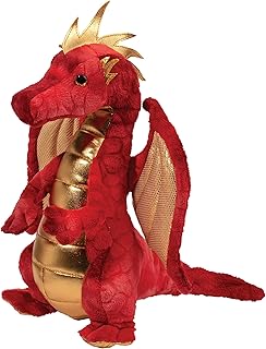 Eugene Red Dragon Plush Stuffed Animal